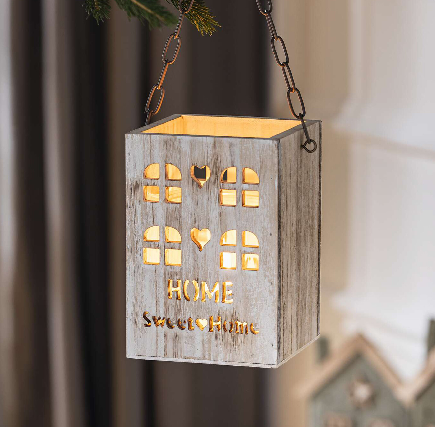 Acheter Lanterne "Sweet Home"  dans la boutique en ligne de Frank Flechtwaren