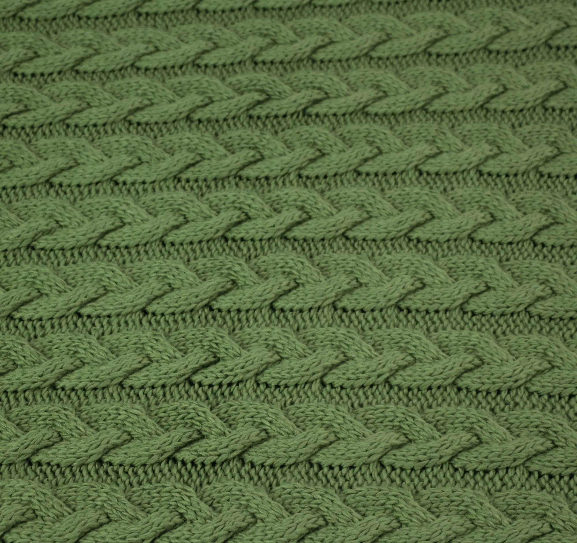 Acheter Couverture "tricot tressé"  dans la boutique en ligne de Frank Flechtwaren pour Plaids &amp; Couvertures