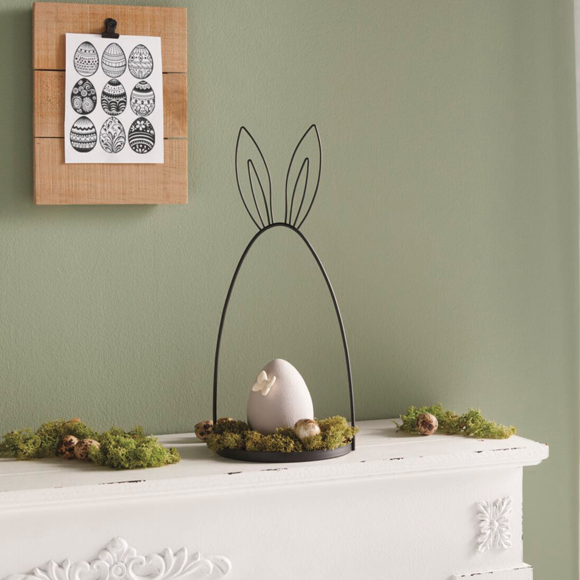 Acheter Coupe décorative "lapin de Pâques"  dans la boutique en ligne de Frank Flechtwaren