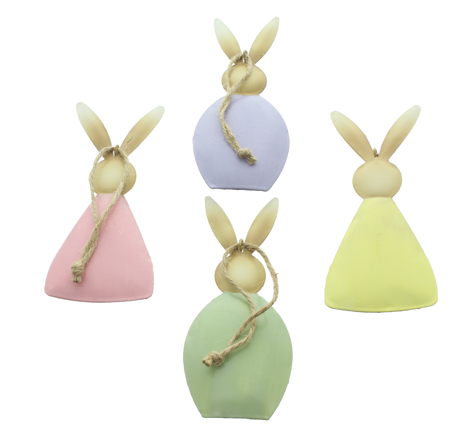 Acheter Lot de 4 suspensions "fêtes de pâques colorée"  dans la boutique en ligne de Frank Flechtwaren pour Nouvel arrivage