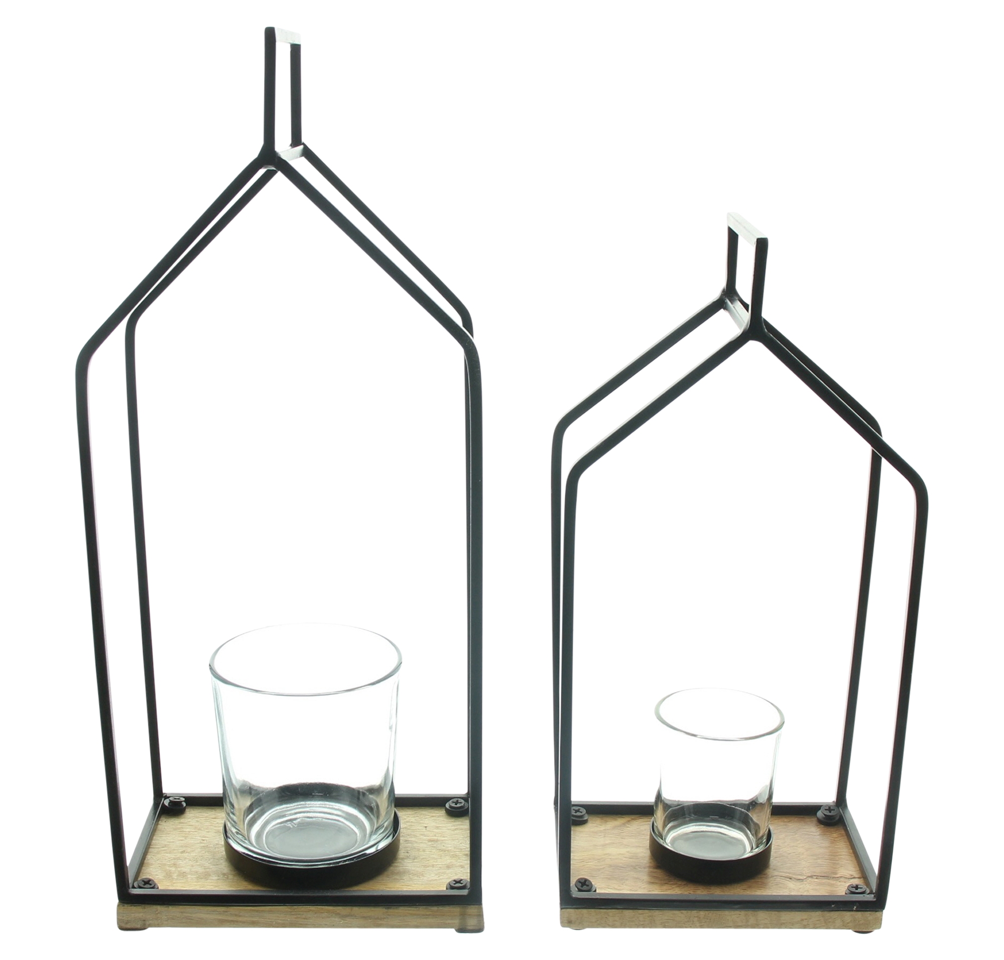 Acheter Lot de 2 lumignons "maison"  dans la boutique en ligne de Frank Flechtwaren