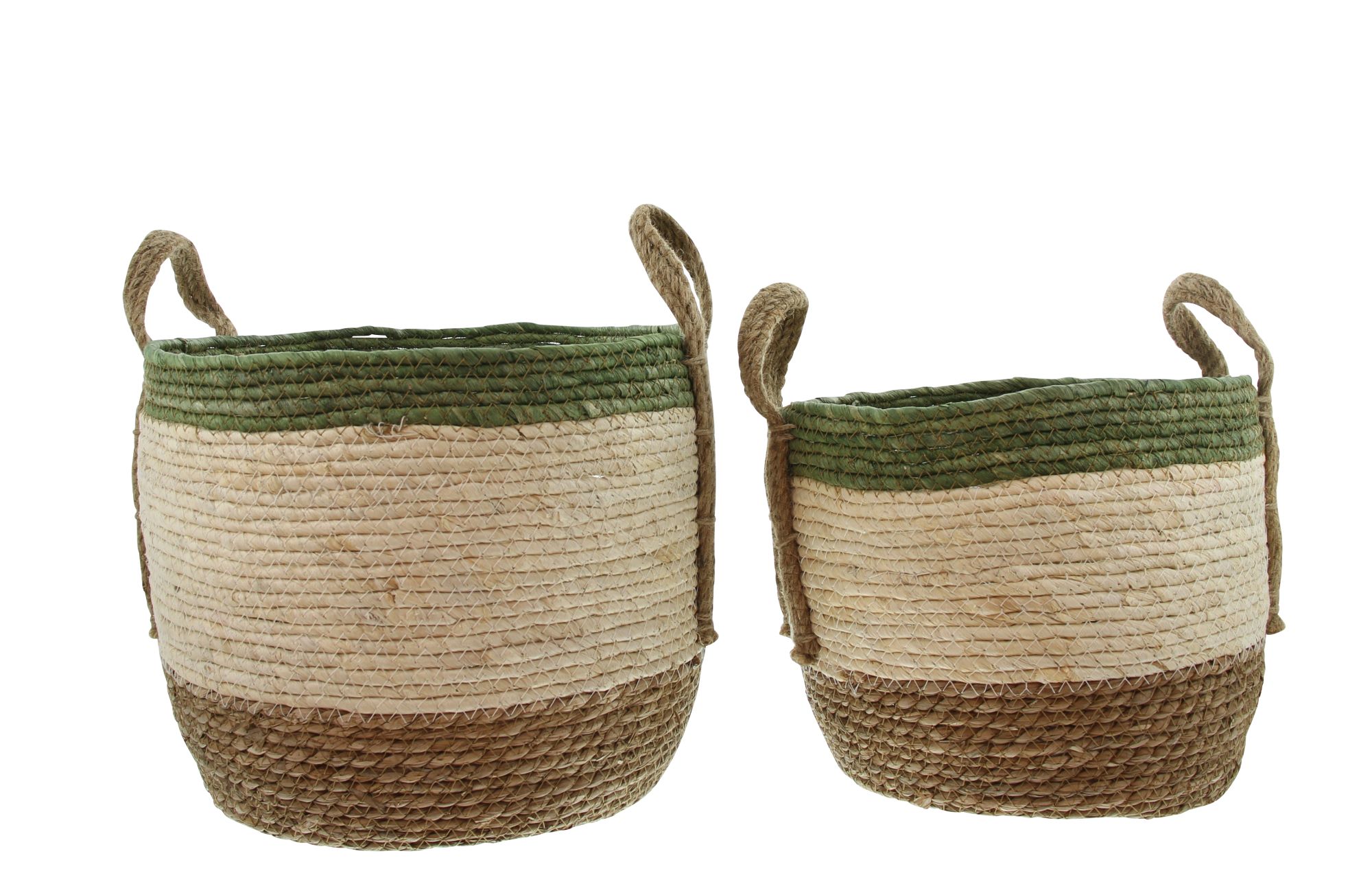 Acheter Lot de 2 corbeilles de rangement "couleurs" dans la boutique en ligne de Frank Flechtwaren pour Paniers de remplissage & universels Acheter Lot de 2 corbeilles de rangement "couleurs" dans la boutique en ligne de Frank Flechtwaren pour Paniers de remplissage & universels
