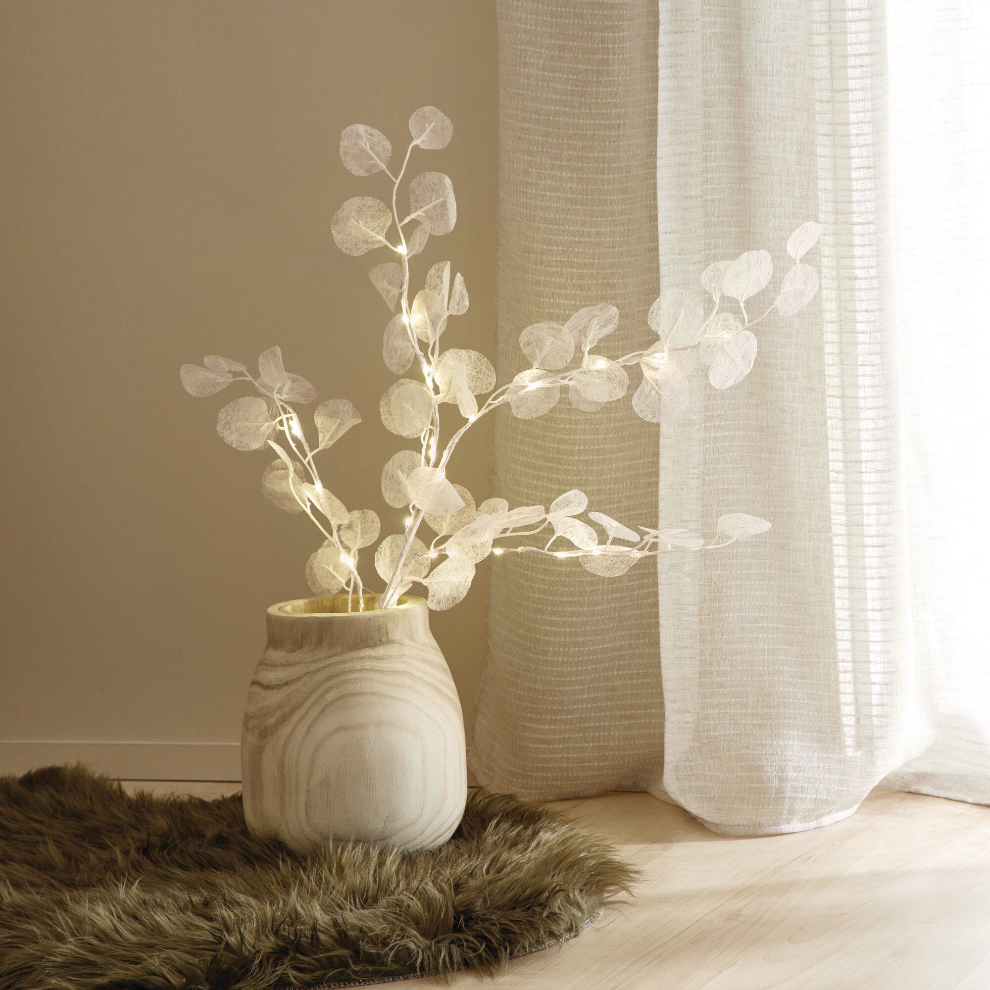 Acheter Bouquet LED "Soft Leaves"  dans la boutique en ligne de Frank Flechtwaren