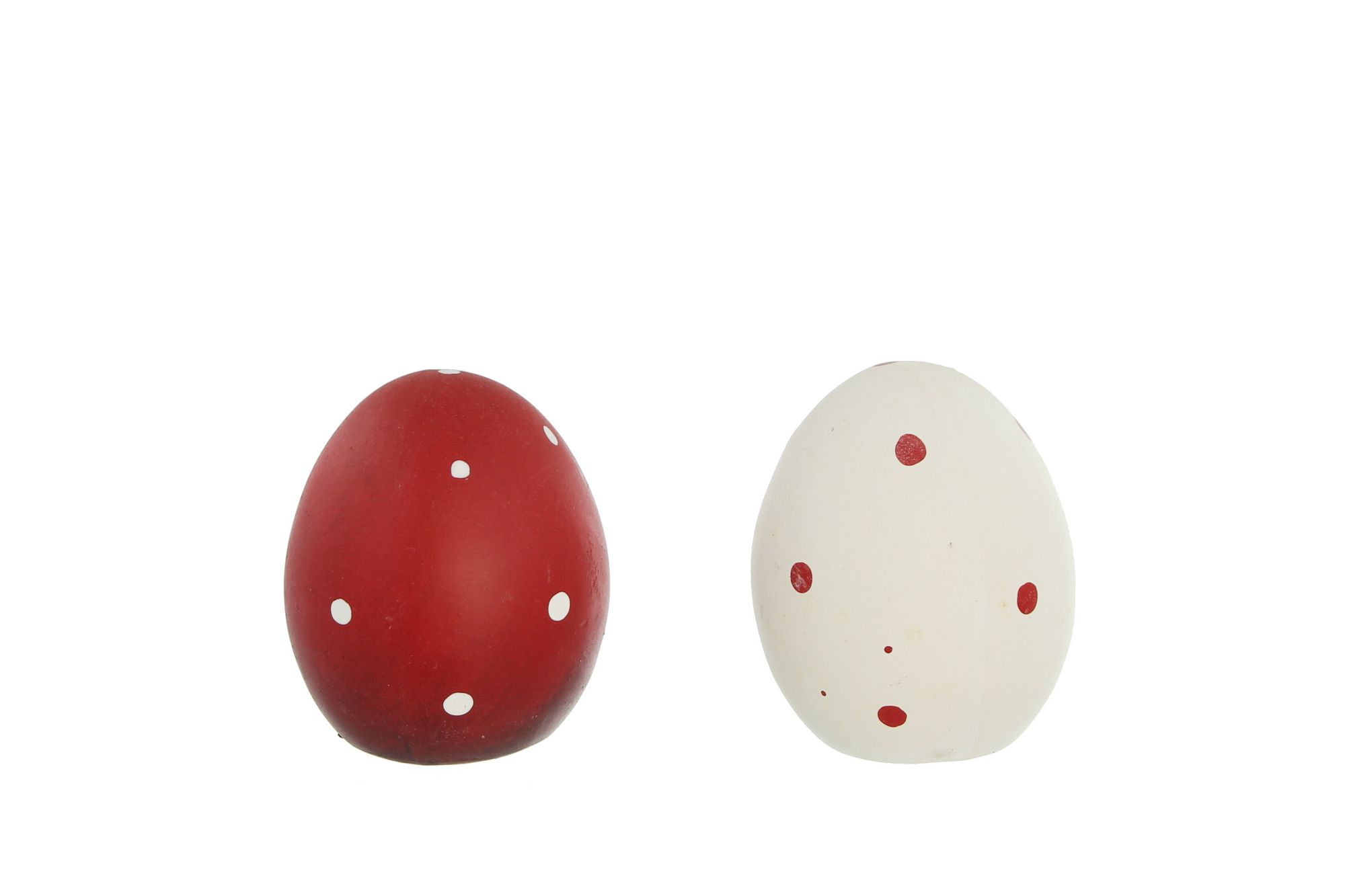 Acheter Lot de 4 oeufs "points"  dans la boutique en ligne de Frank Flechtwaren pour Oeufs Pâques