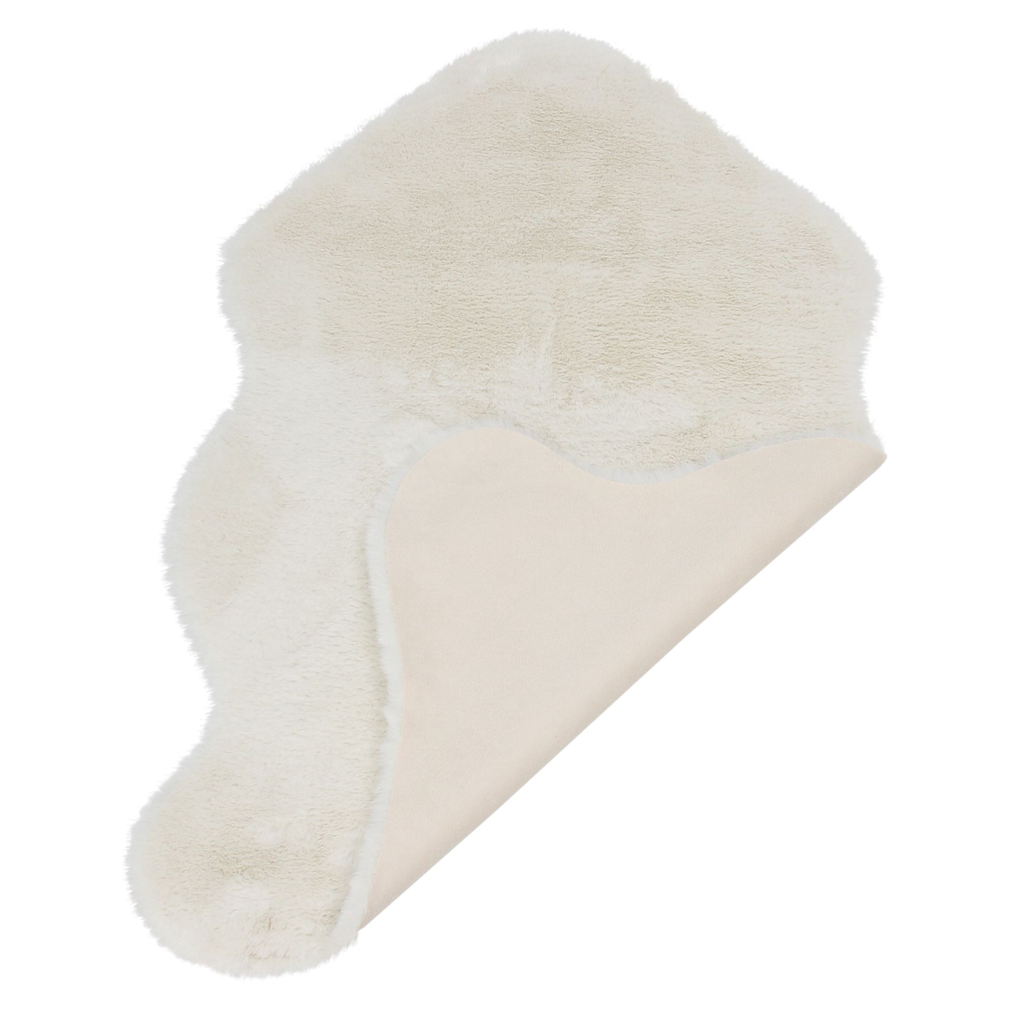 Acheter Fourrure synthétique « Offwhite »  dans la boutique en ligne de Frank Flechtwaren pour Peaux &amp; peaux décoratives