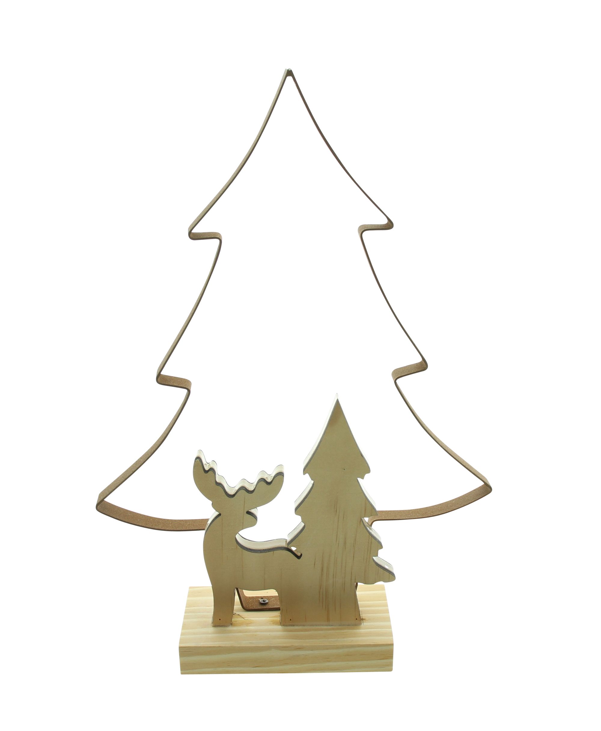 Acheter Décoration LED "sapin en métal"  dans la boutique en ligne de Frank Flechtwaren pour Noël