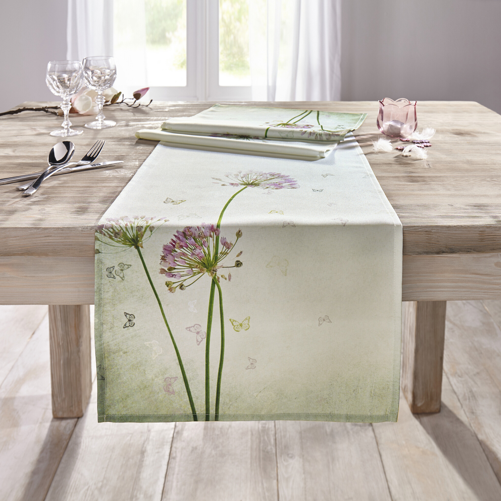 Acheter Chemin de table "allium"  dans la boutique en ligne de Frank Flechtwaren