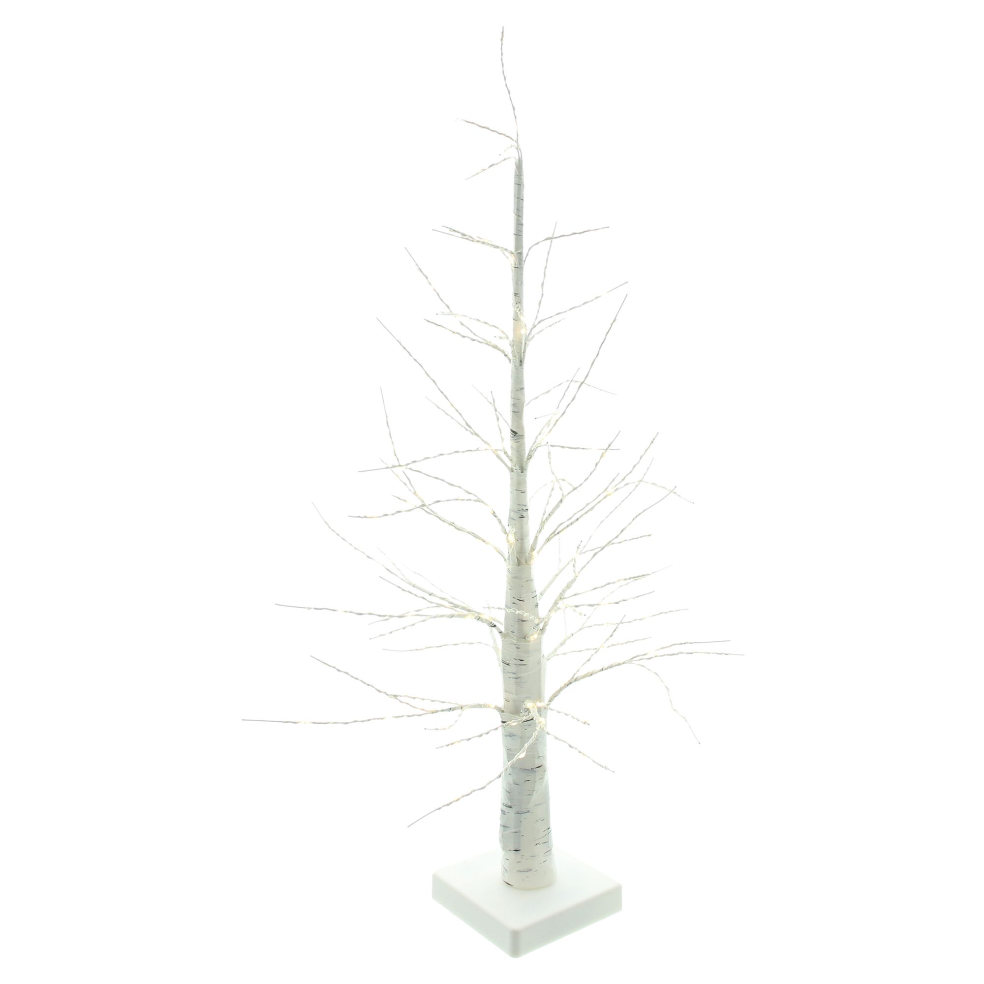Acheter Petit arbre LED « White Christmas » dans la boutique en ligne de Frank Flechtwaren pour Décoration LED