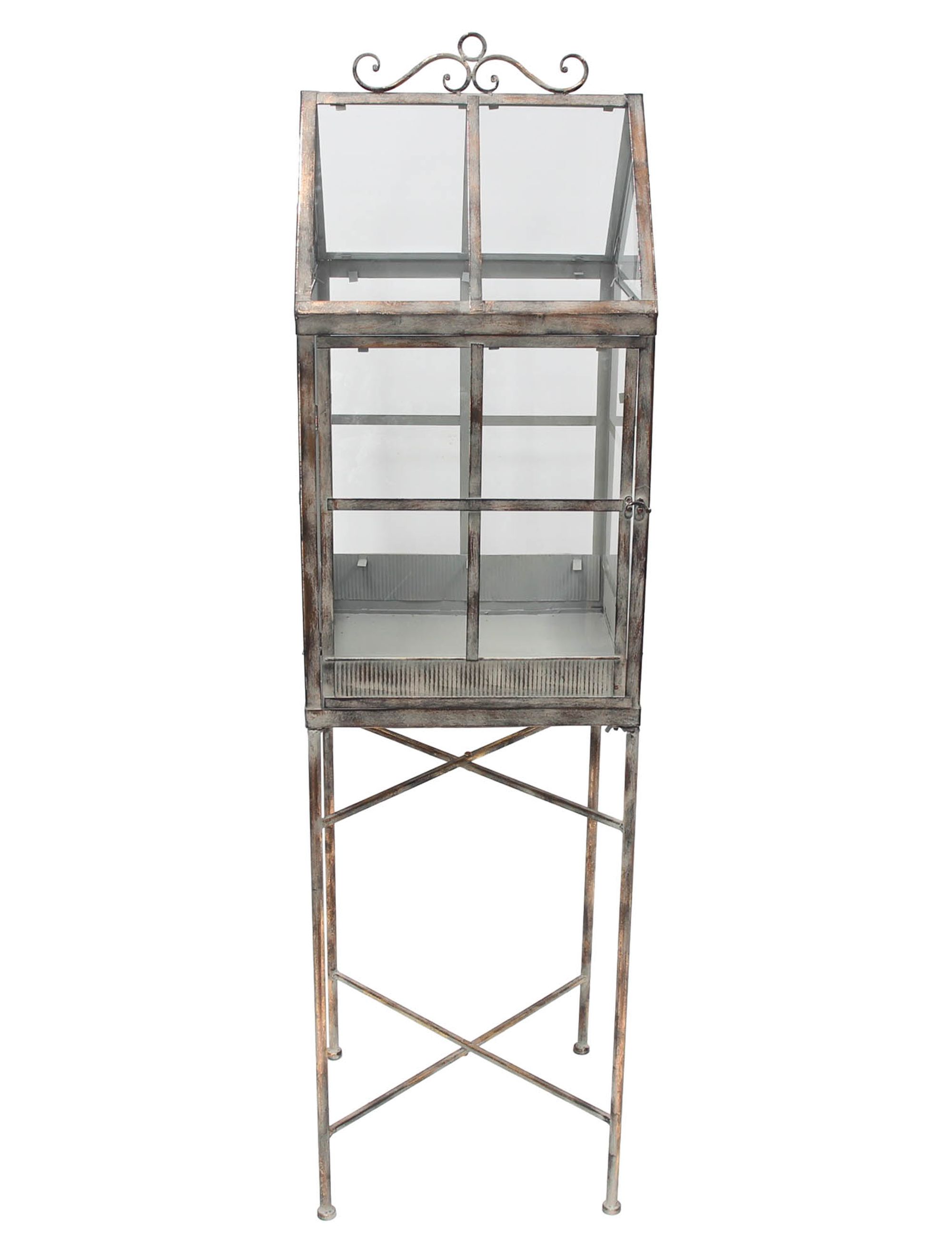 Acheter Serre décorative « Metallic Vintage » dans la boutique en ligne de Frank Flechtwaren pour Maison, Maisonette &amp; co.