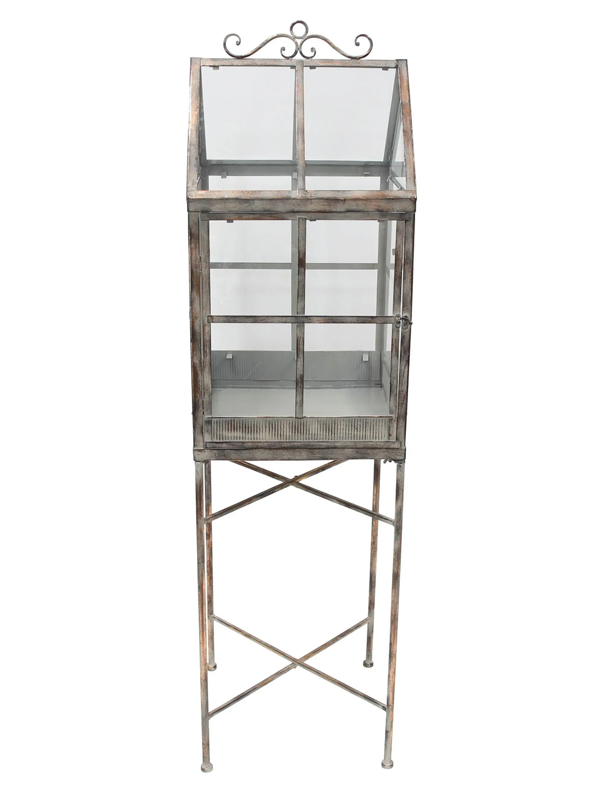 Acheter Serre décorative « Metallic Vintage » dans la boutique en ligne de Frank Flechtwaren pour Maisons décoratives