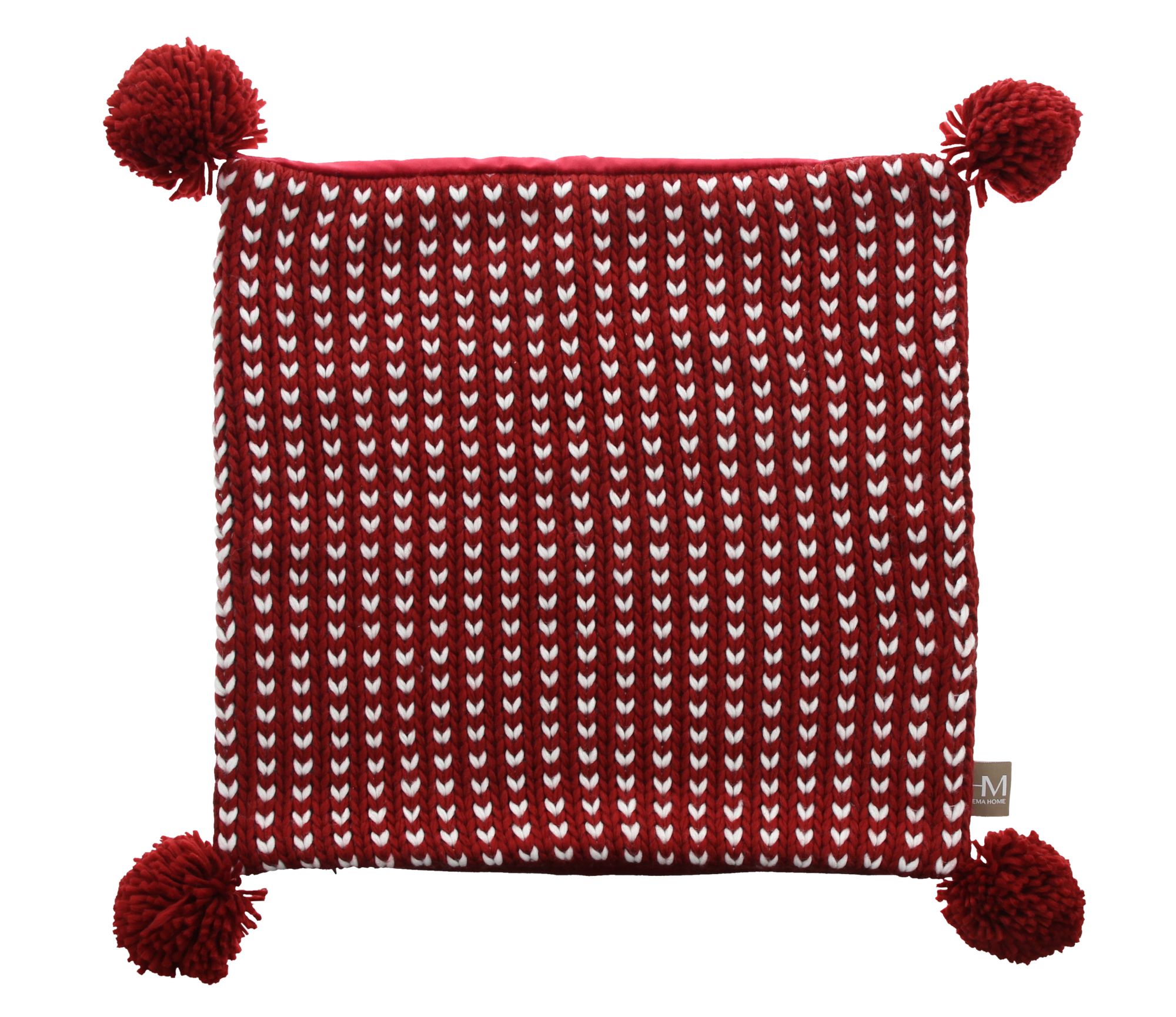 Acheter Lot de 2 housses de coussin "pompon" dans la boutique en ligne de Frank Flechtwaren pour Noël Acheter Lot de 2 housses de coussin "pompon" dans la boutique en ligne de Frank Flechtwaren pour Noël
