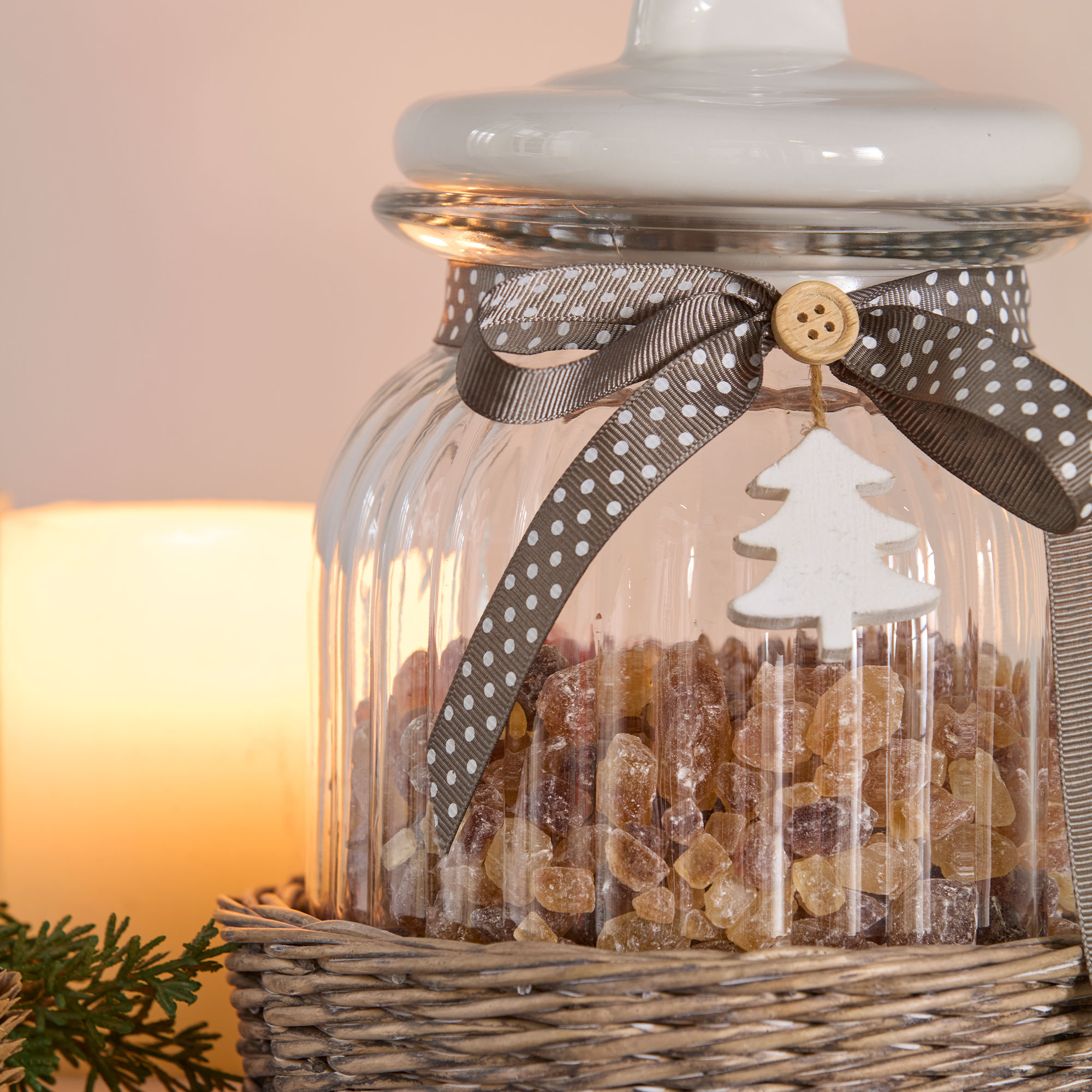 Acheter Bonbonnière « Petite étoile »  dans la boutique en ligne de Frank Flechtwaren pour Coffrets cadeaux