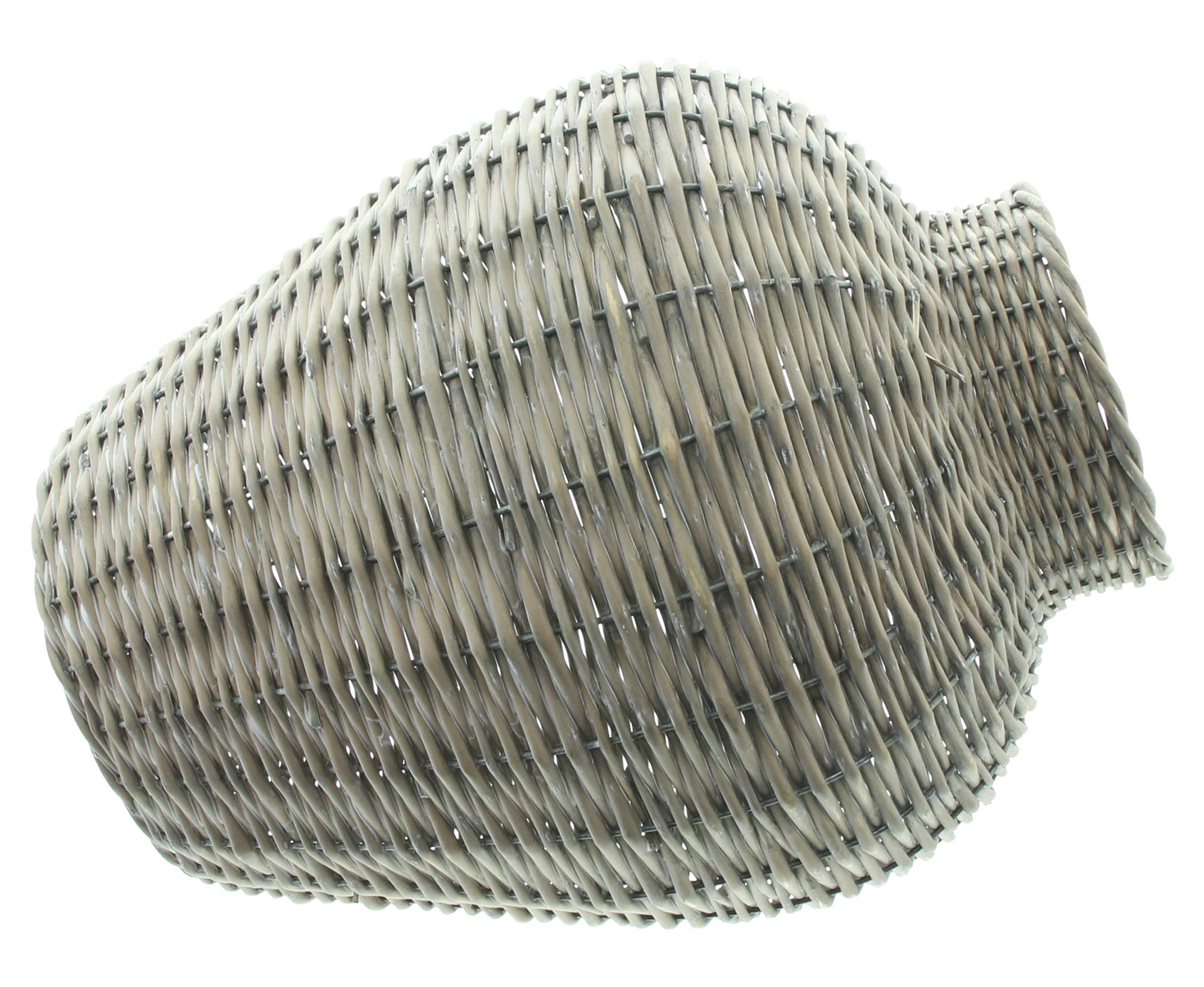 Acheter Vase tressé "champêtre"  dans la boutique en ligne de Frank Flechtwaren pour Look de fête : menthe &amp; blanc