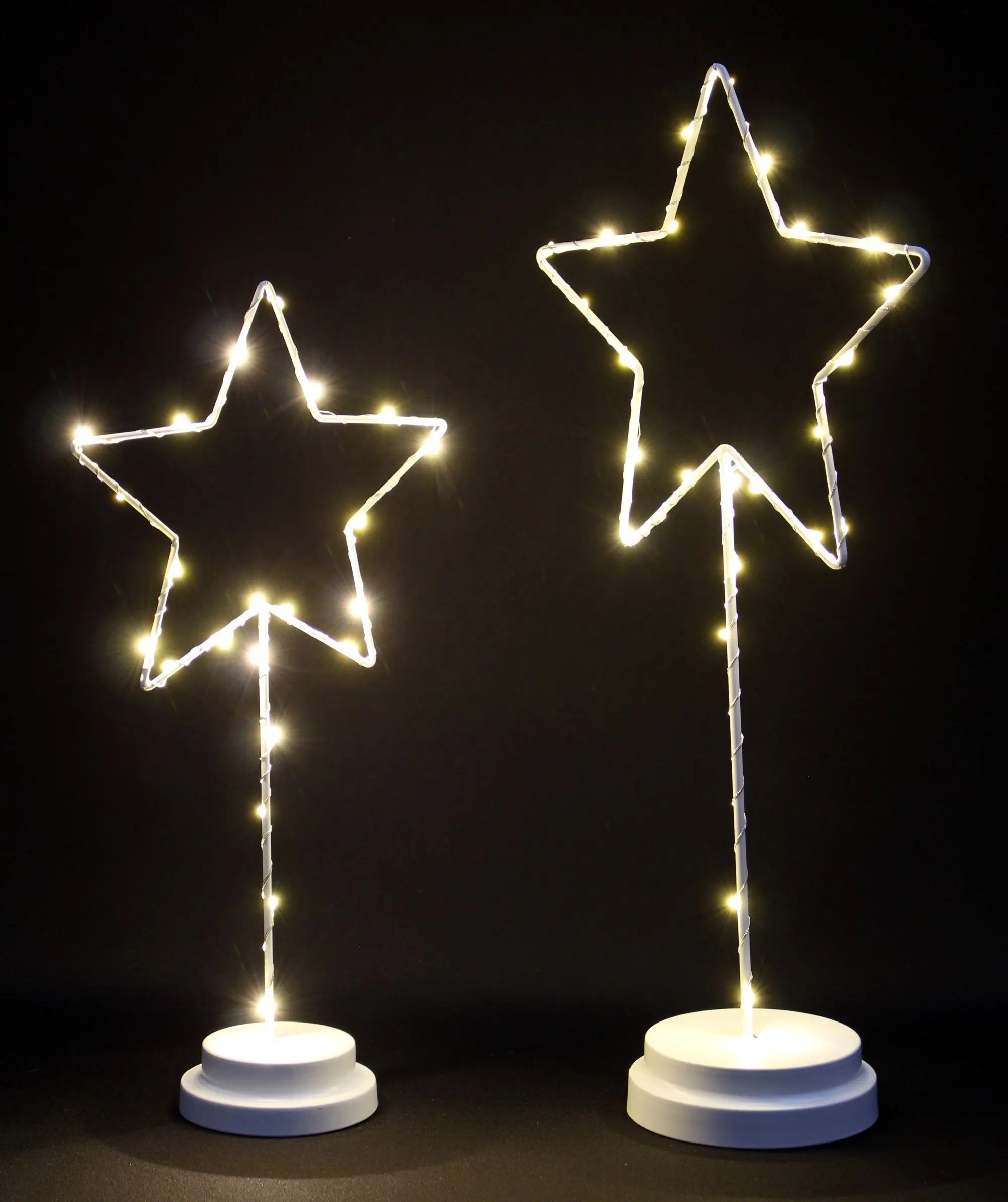 Acheter Lot de 2 LEDs de décoration "étoile" dans la boutique en ligne de Frank Flechtwaren pour Étoiles Acheter Lot de 2 LEDs de décoration "étoile" dans la boutique en ligne de Frank Flechtwaren pour Étoiles