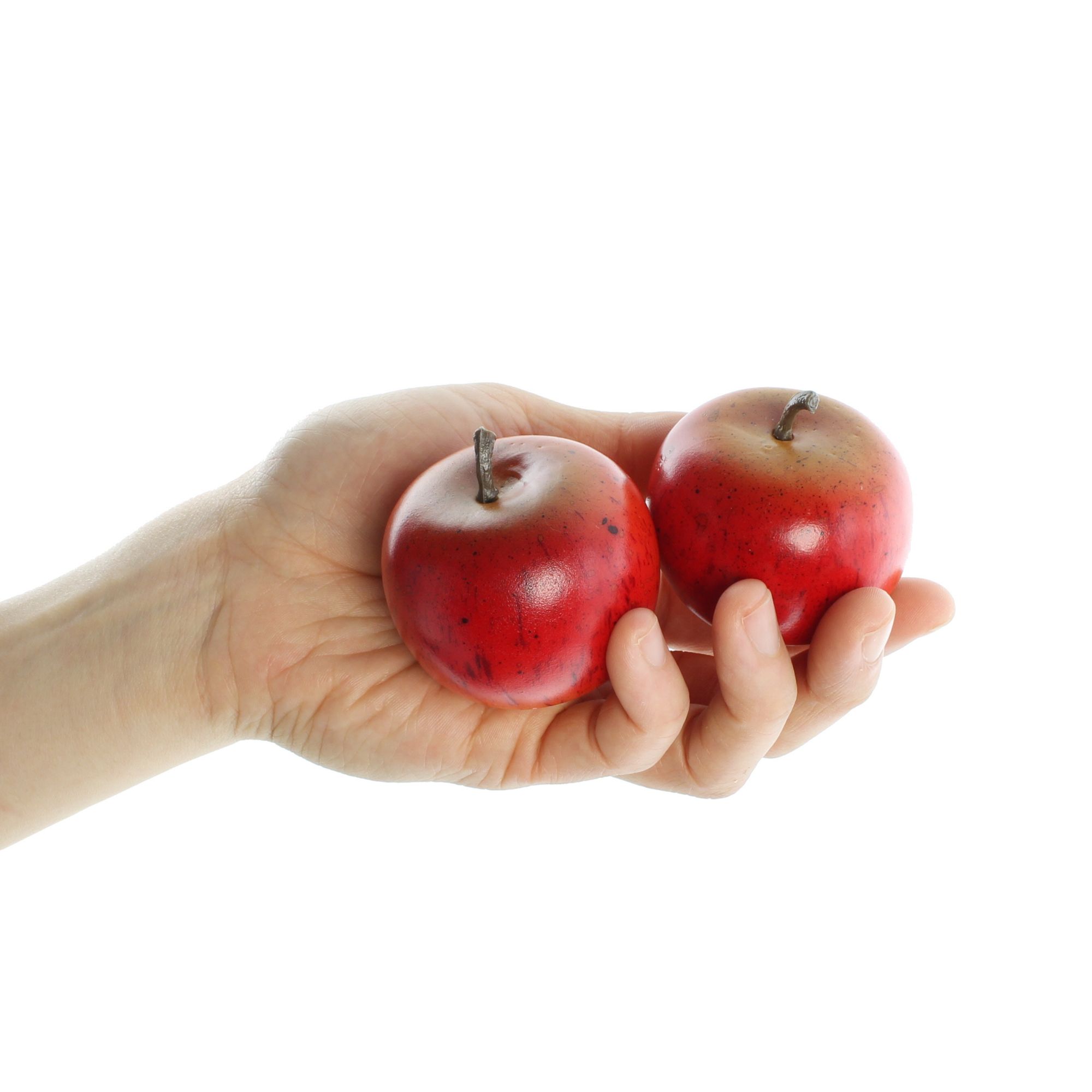 Acheter Lot de 12 pommes "rouge"  dans la boutique en ligne de Frank Flechtwaren pour Automne