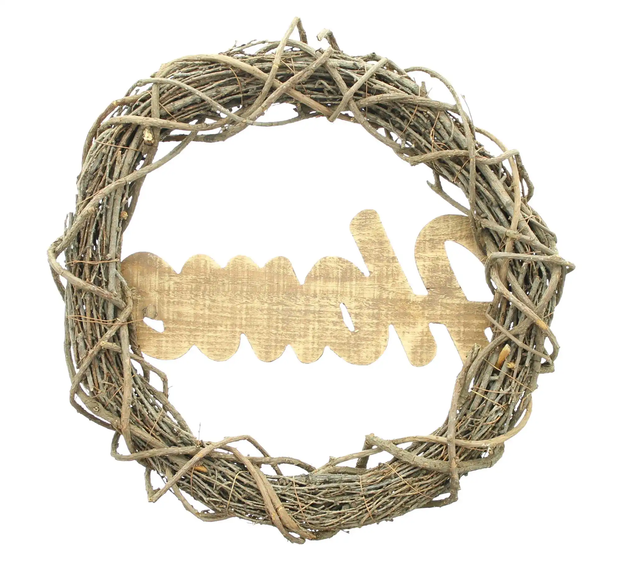 Acheter Couronne "Home"  dans la boutique en ligne de Frank Flechtwaren pour Pâques