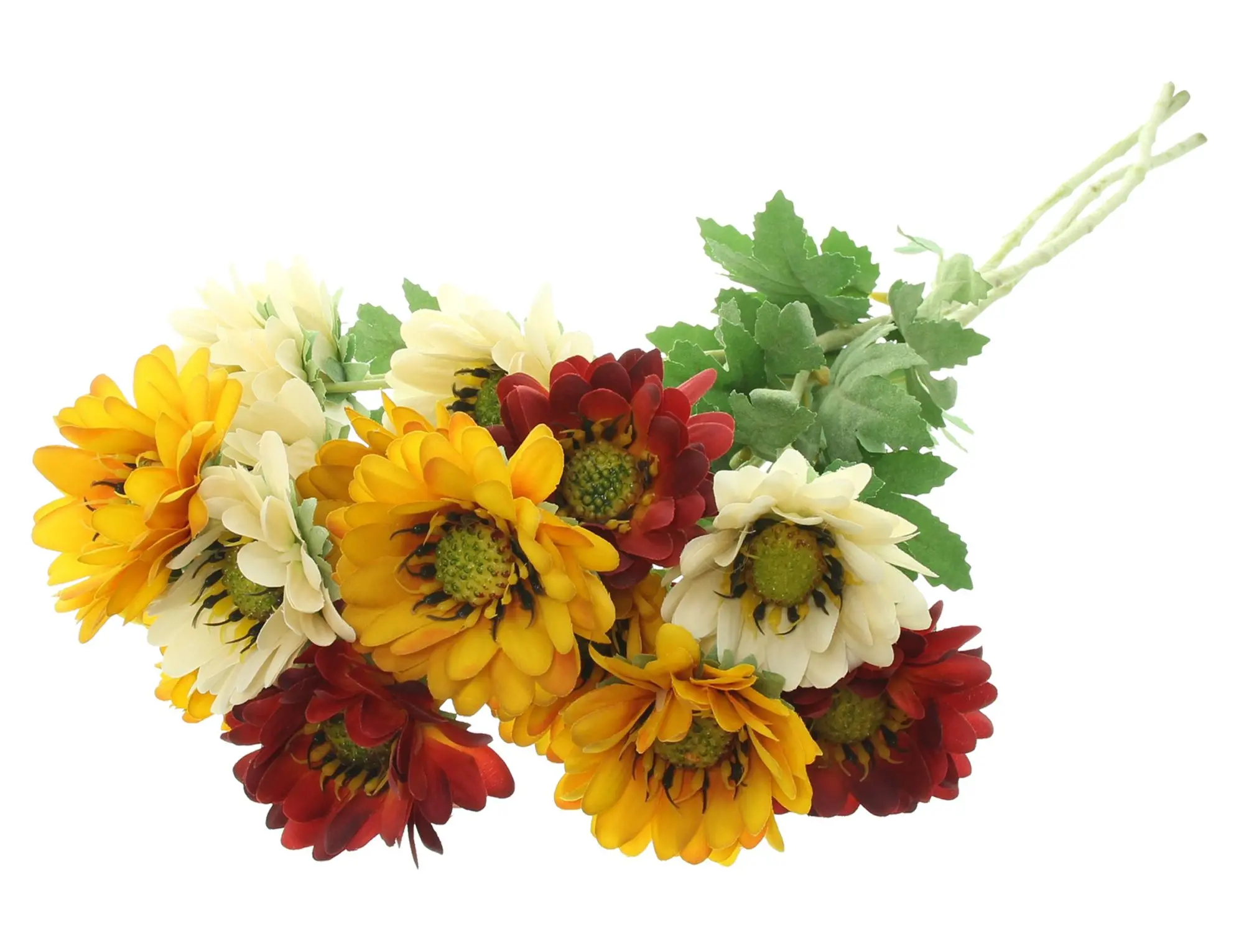 Acheter Fleur artificielle « Chrysanthème », lot de 3 dans la boutique en ligne de Frank Flechtwaren pour Couleurs d'automne
