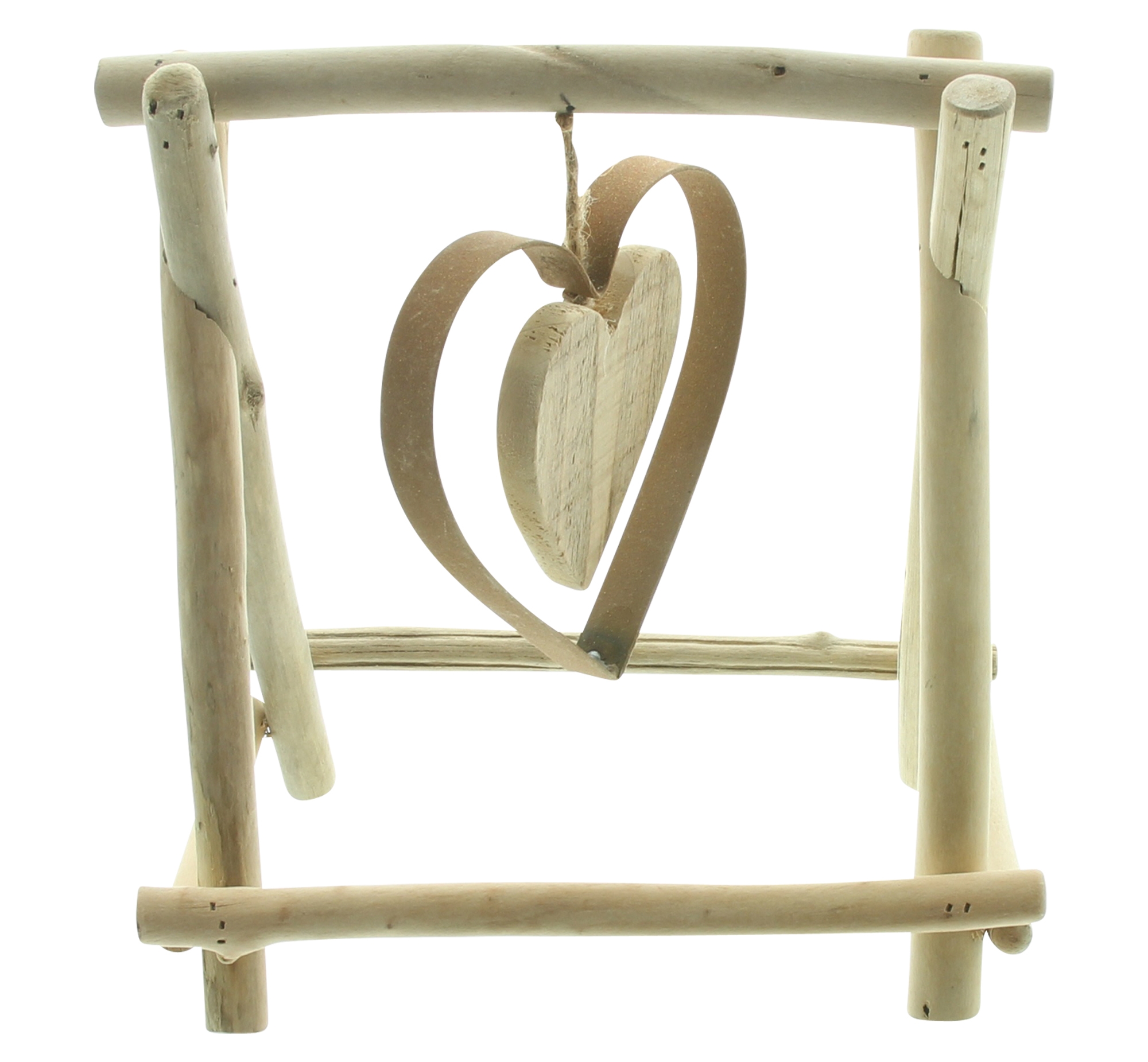 Acheter Décoration en bois "cœur qui swingue"  dans la boutique en ligne de Frank Flechtwaren pour Automne