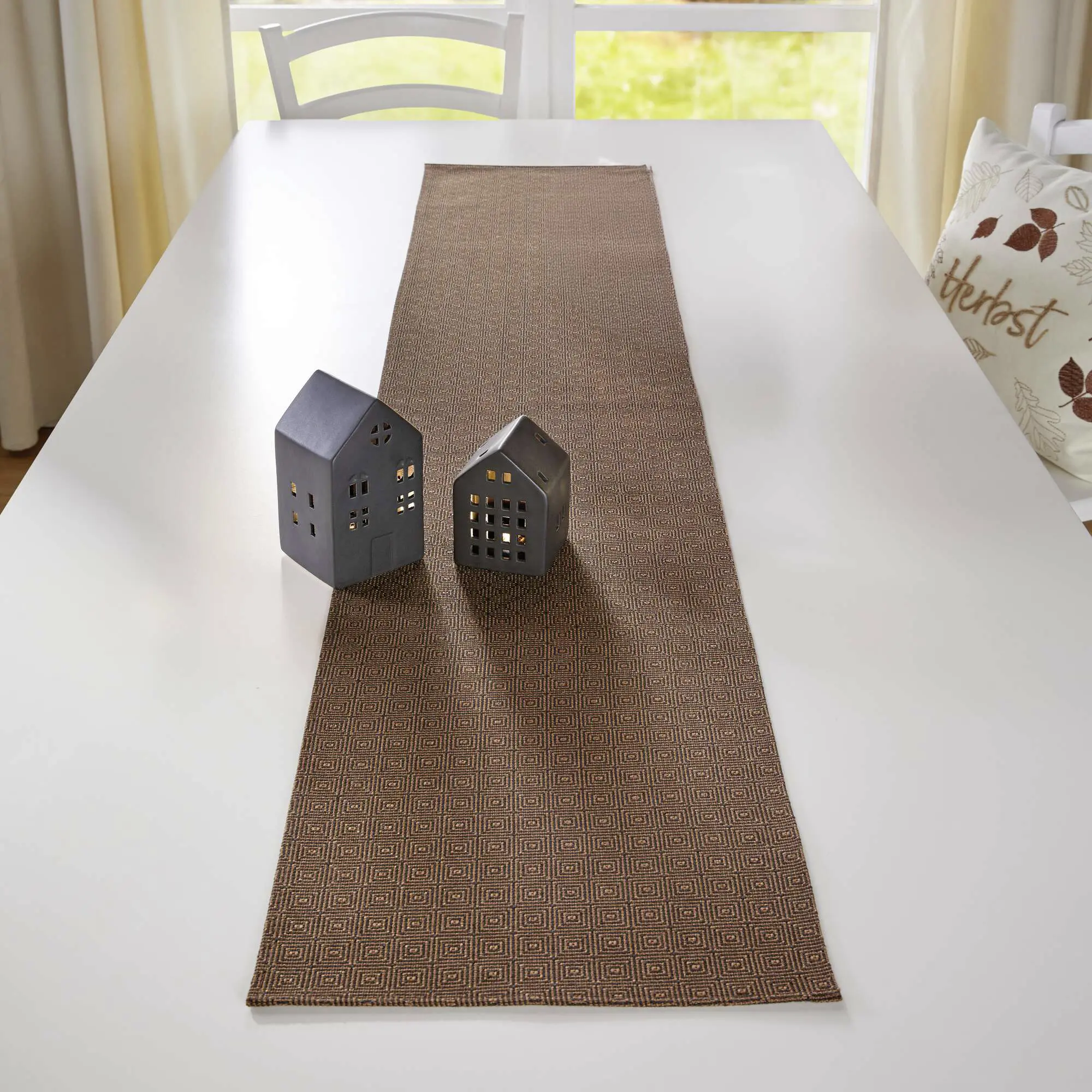 Acheter Chemin de table "Coffee Brown"  dans la boutique en ligne de Frank Flechtwaren