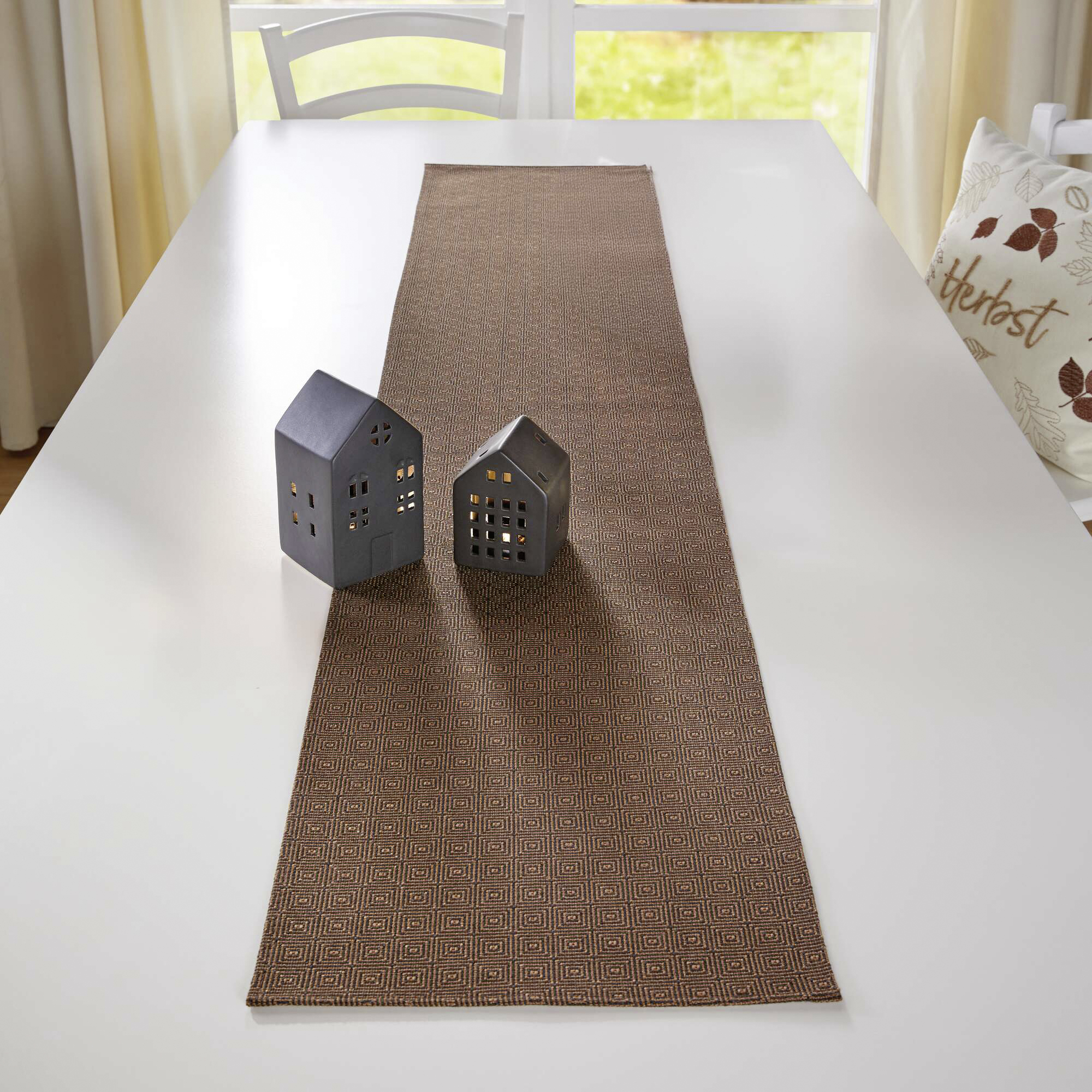 Acheter Chemin de table "Coffee Brown"  dans la boutique en ligne de Frank Flechtwaren