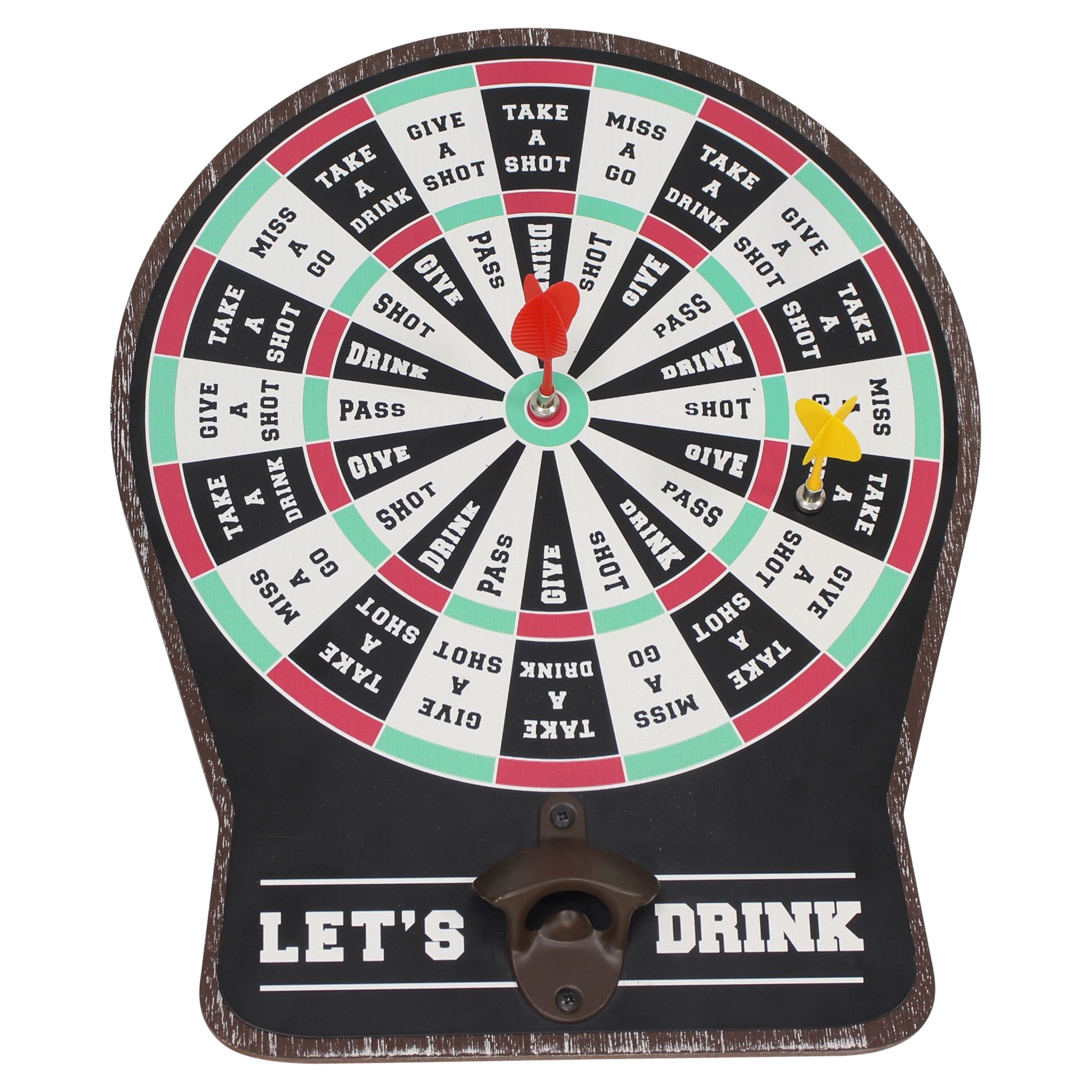 Acheter Cible de fléchettes "Take a Drink"  dans la boutique en ligne de Frank Flechtwaren pour Nouvel arrivage