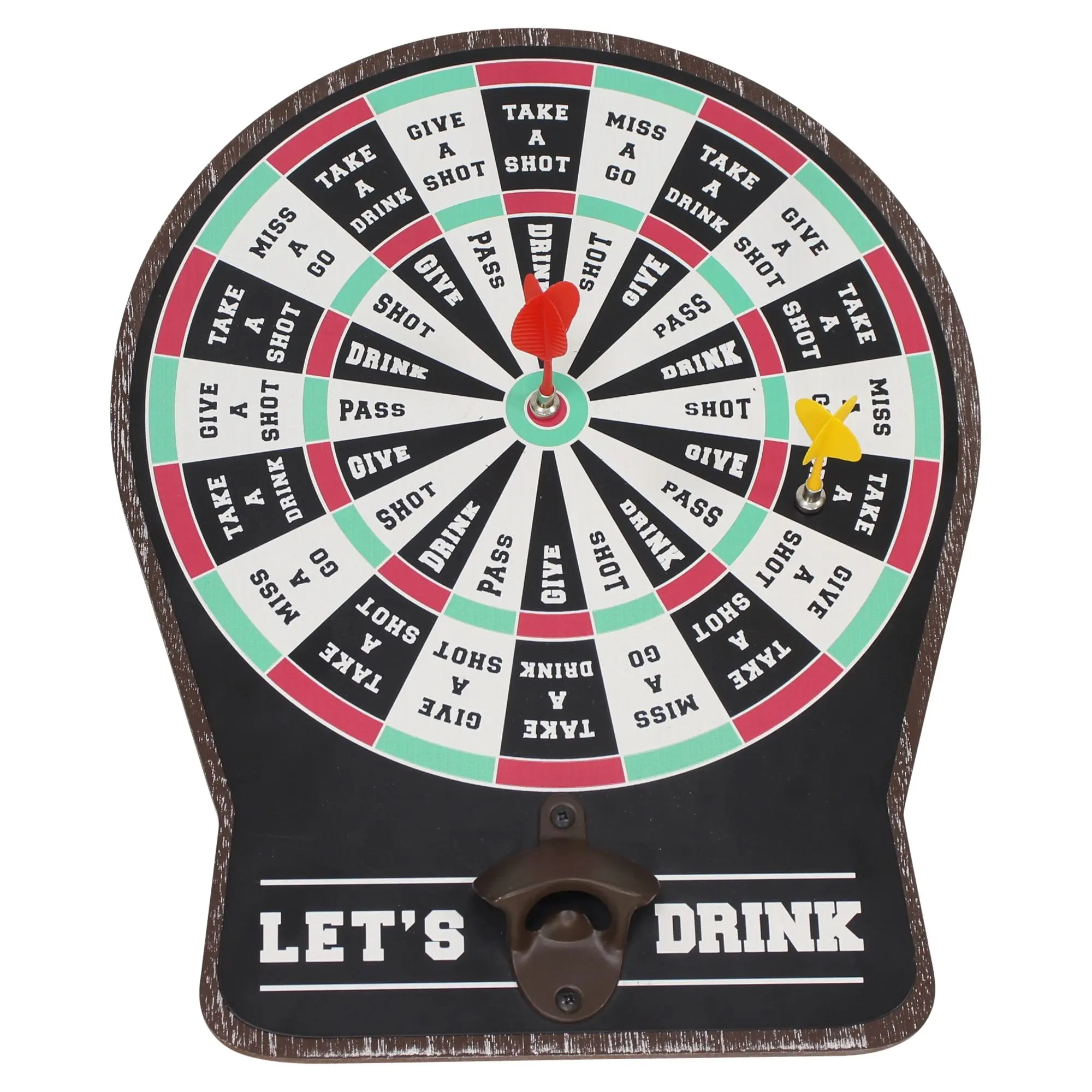 Acheter Cible de fléchettes "Take a Drink"  dans la boutique en ligne de Frank Flechtwaren pour Barbecue &amp; détente