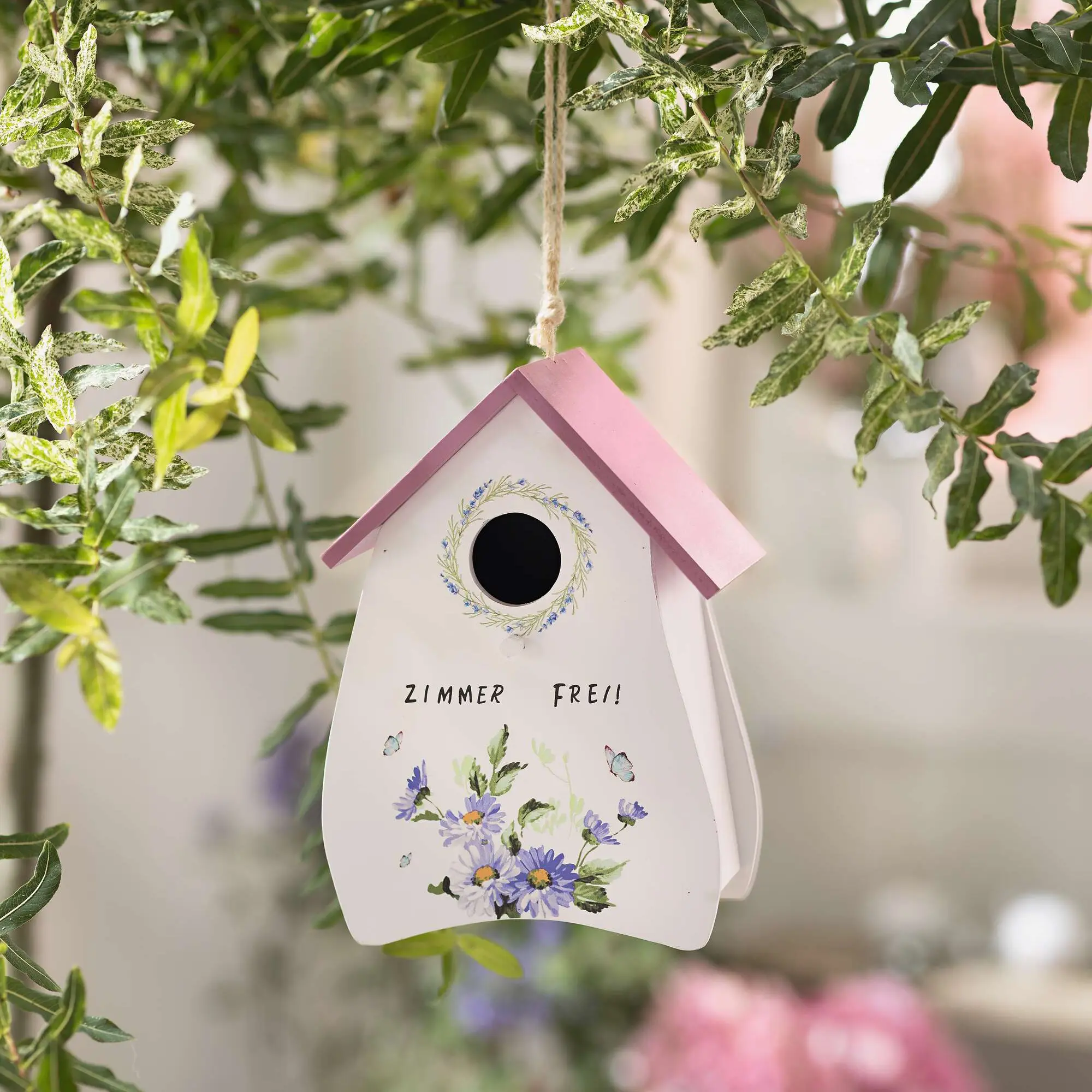 Acheter Nichoir "Zimmer frei"  dans la boutique en ligne de Frank Flechtwaren
