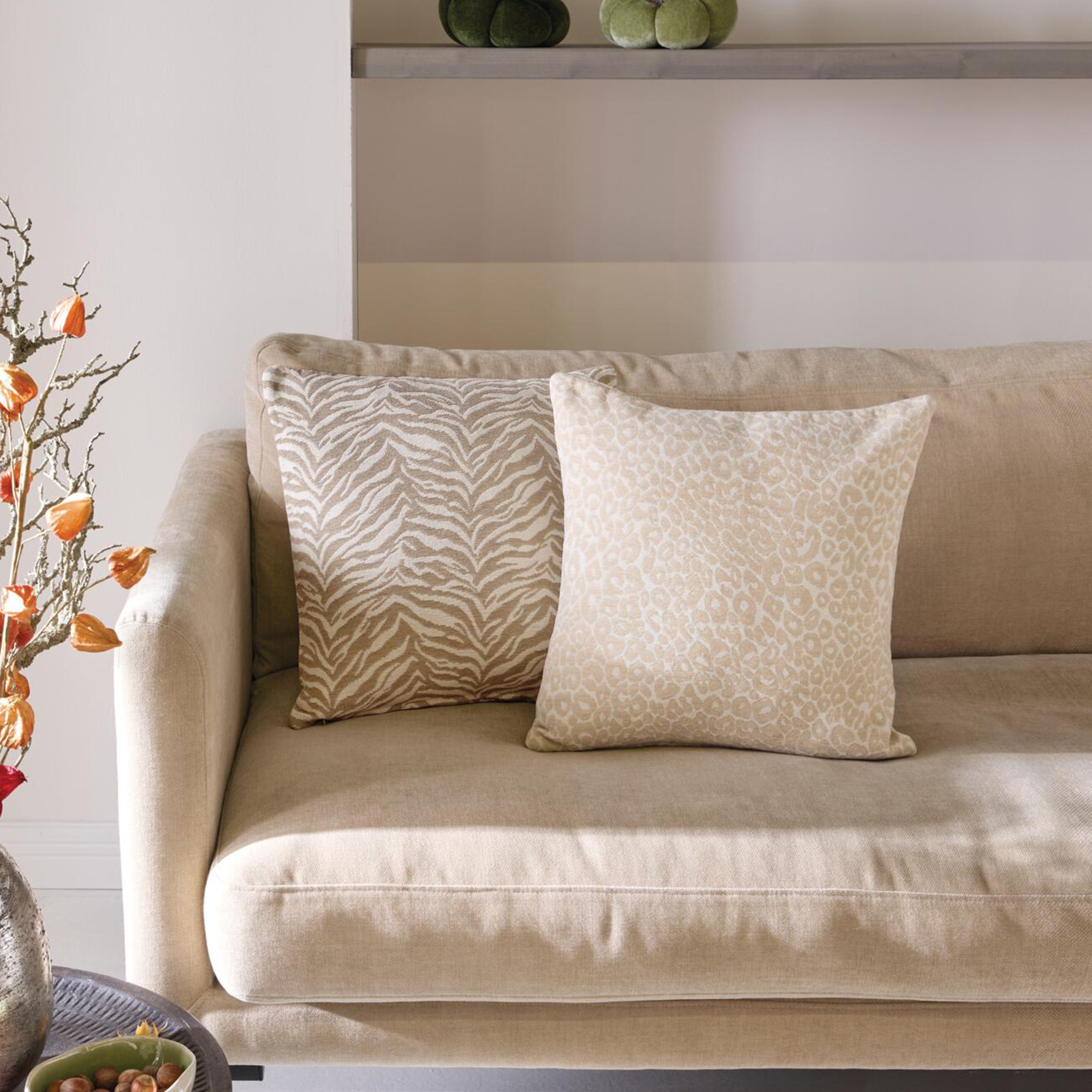 Acheter Housse de coussin « Zebra light » dans la boutique en ligne de Frank Flechtwaren pour Remplissages