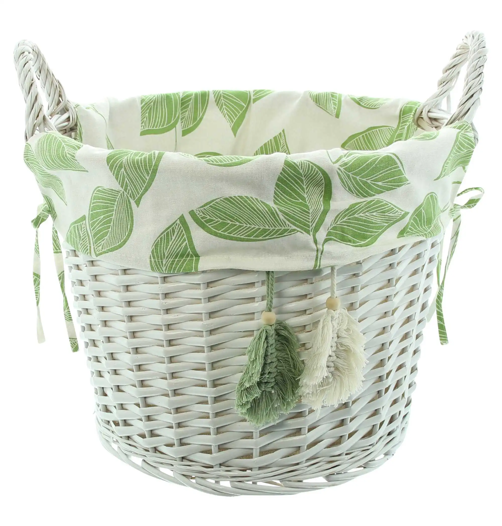 Acheter Panier de remplissage "feuilles"  dans la boutique en ligne de Frank Flechtwaren pour Cuisine