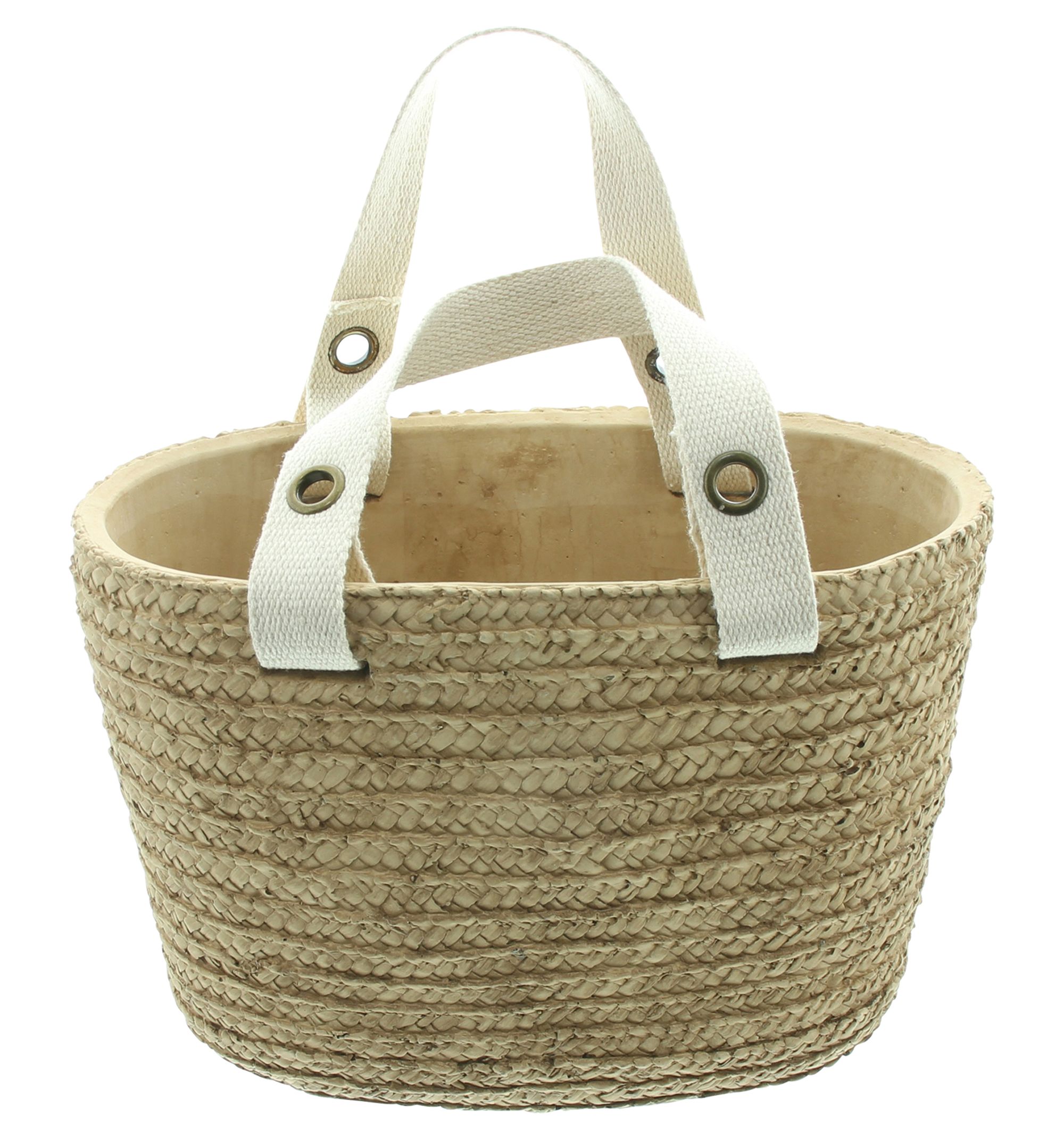 Acheter Jardinière "Sac de plage"  dans la boutique en ligne de Frank Flechtwaren pour Pots de fleurs