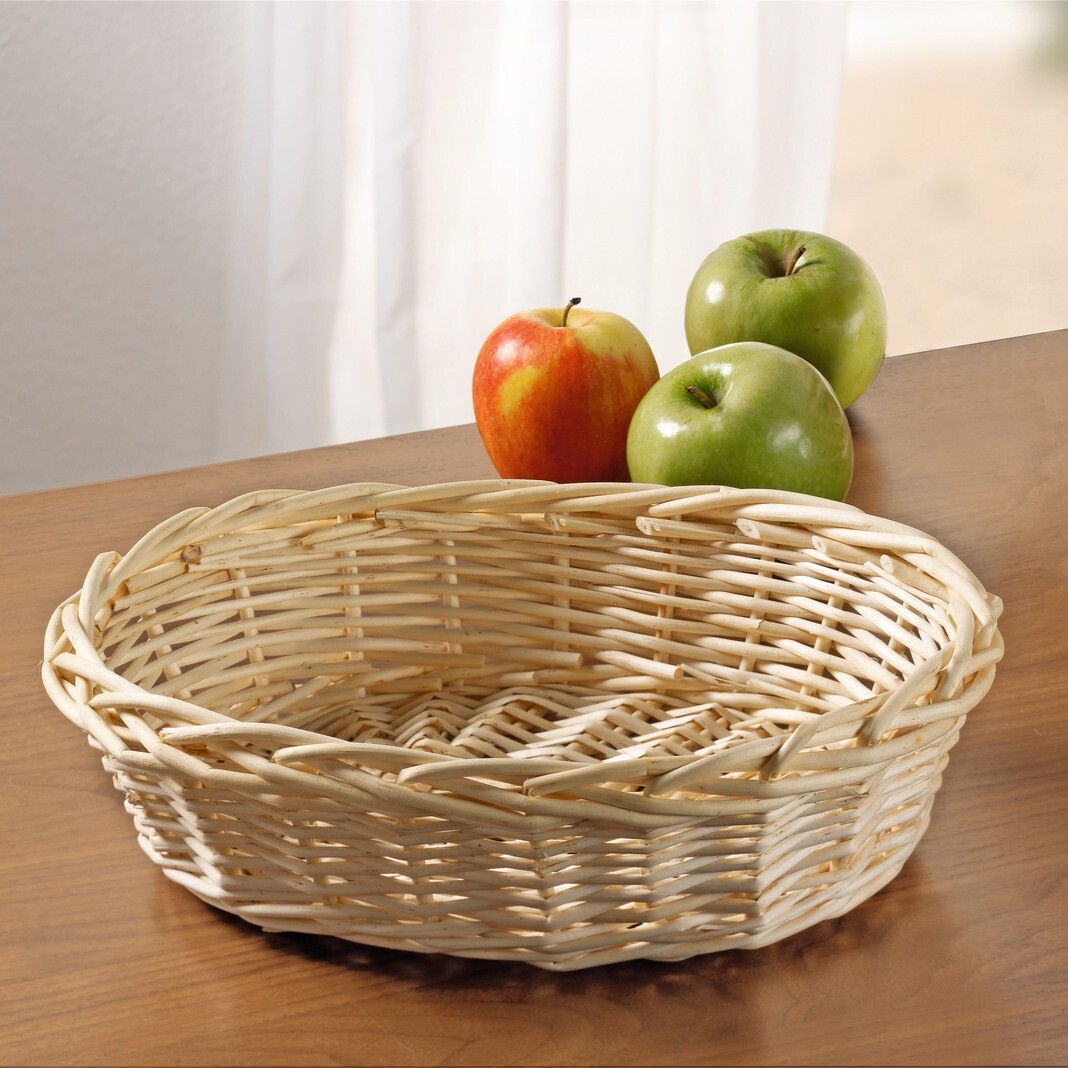 Acheter Coupe "blanc naturel", ovale  dans la boutique en ligne de Frank Flechtwaren pour Coupes