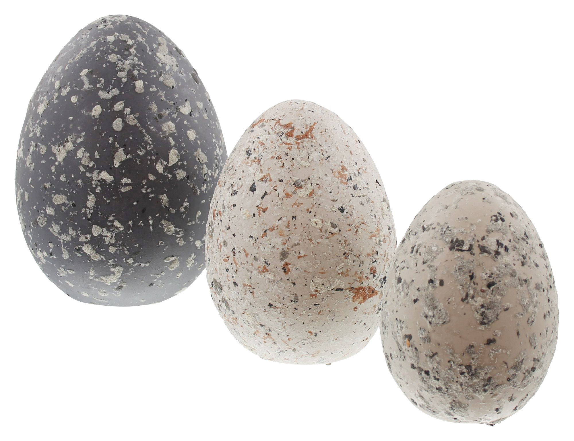 Acheter Lot de 3 œufs "granit"  dans la boutique en ligne de Frank Flechtwaren pour Oeufs Pâques