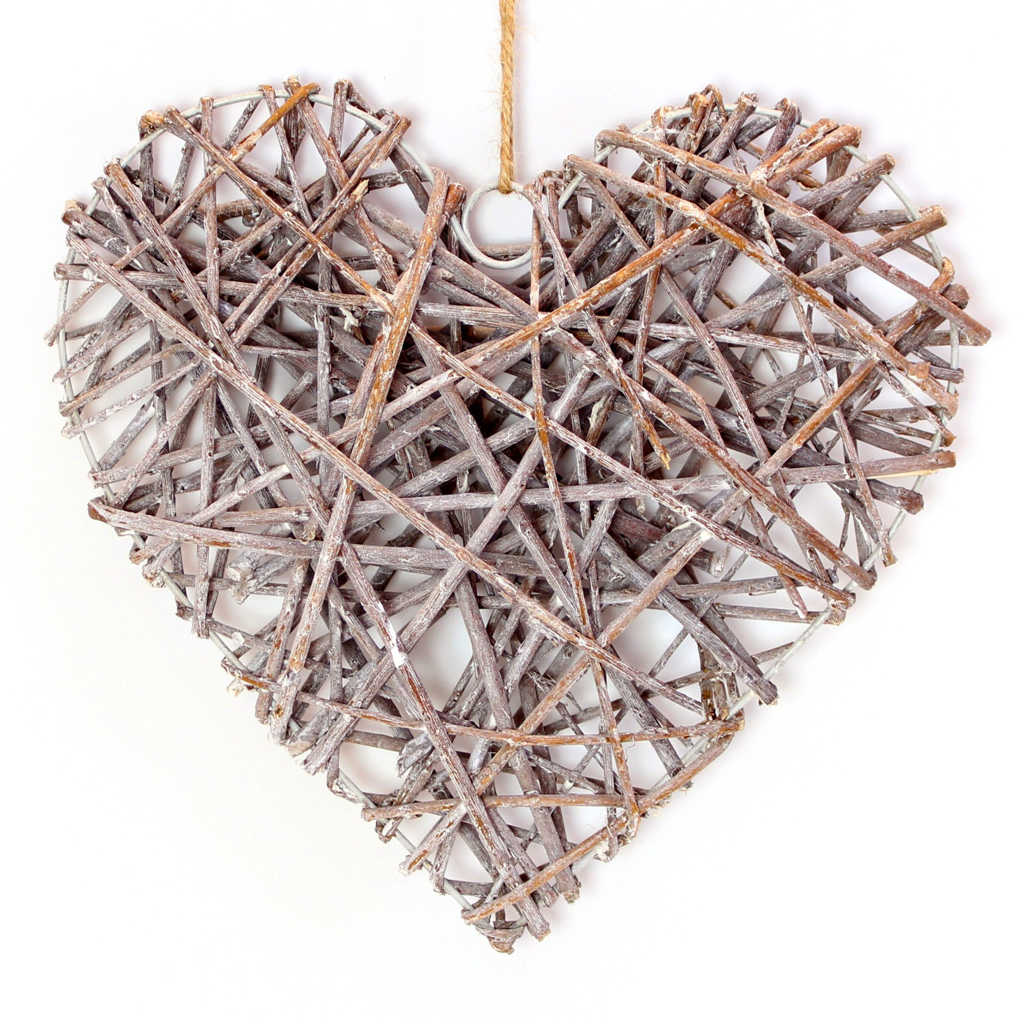 Acheter Suspension "coeur en osier"  dans la boutique en ligne de Frank Flechtwaren pour Suspensions décoratives