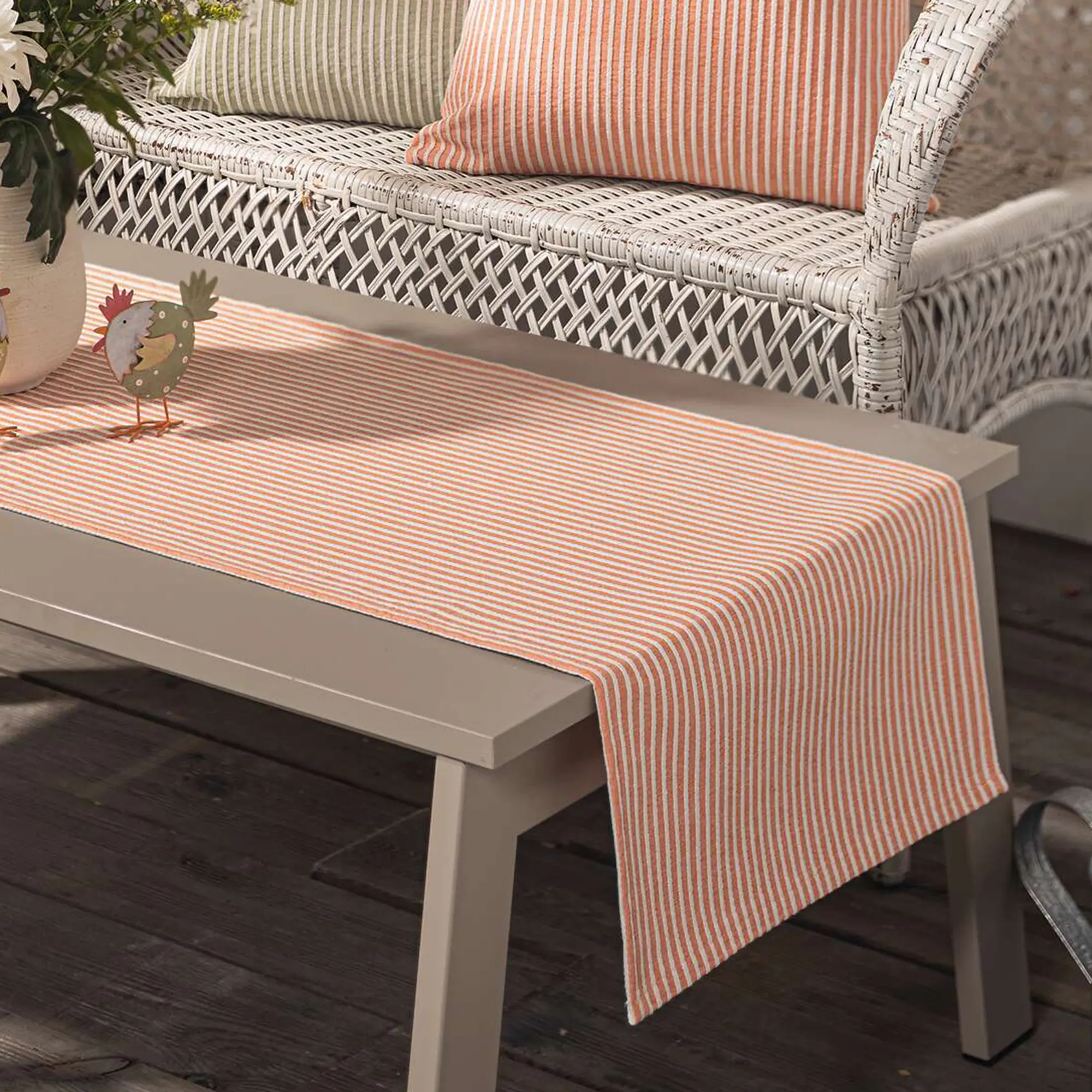 Acheter Chemin de table "effet rayures"  dans la boutique en ligne de Frank Flechtwaren