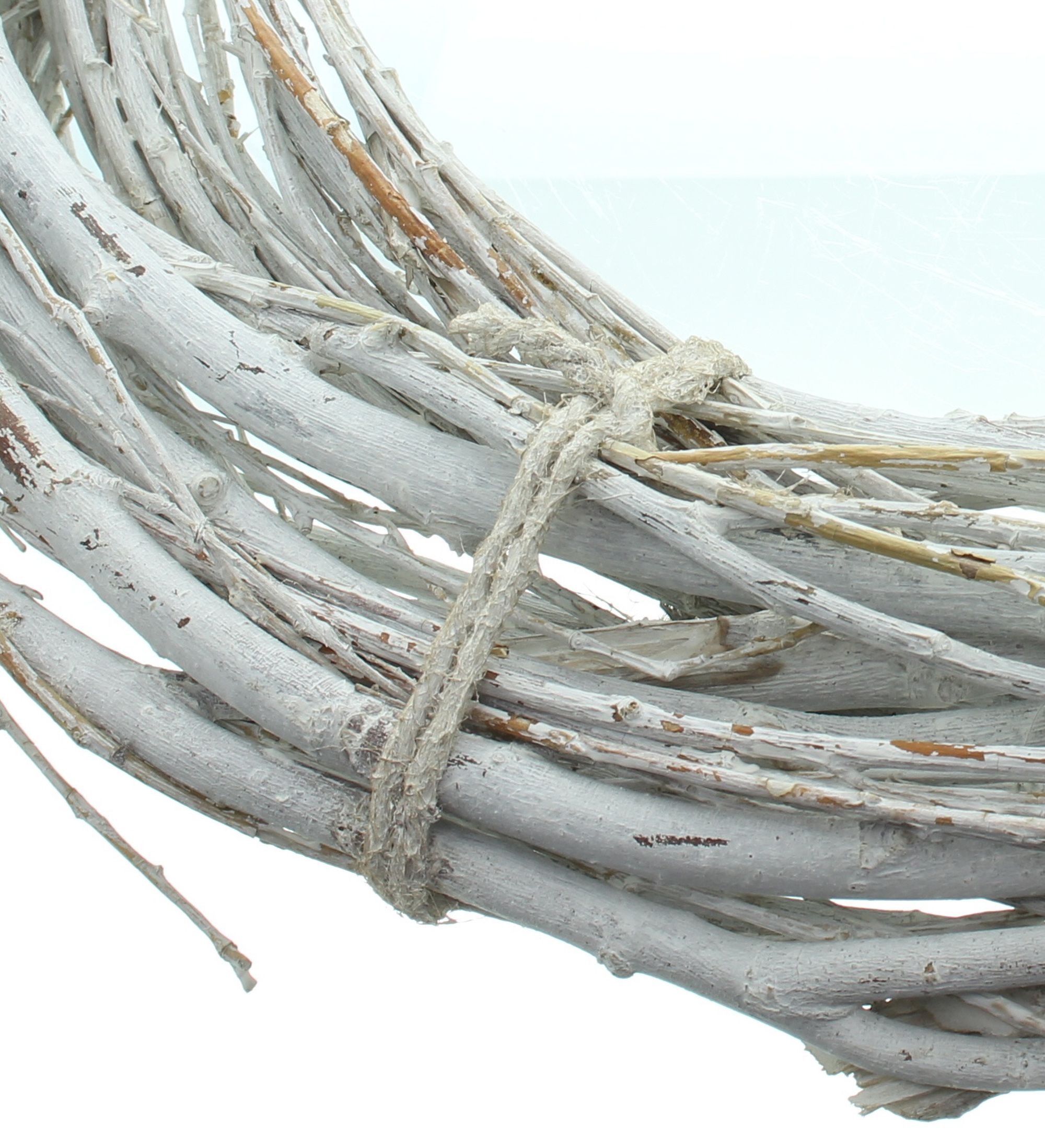 Acheter Couronne de brindilles "White Charme"  dans la boutique en ligne de Frank Flechtwaren pour Pâques