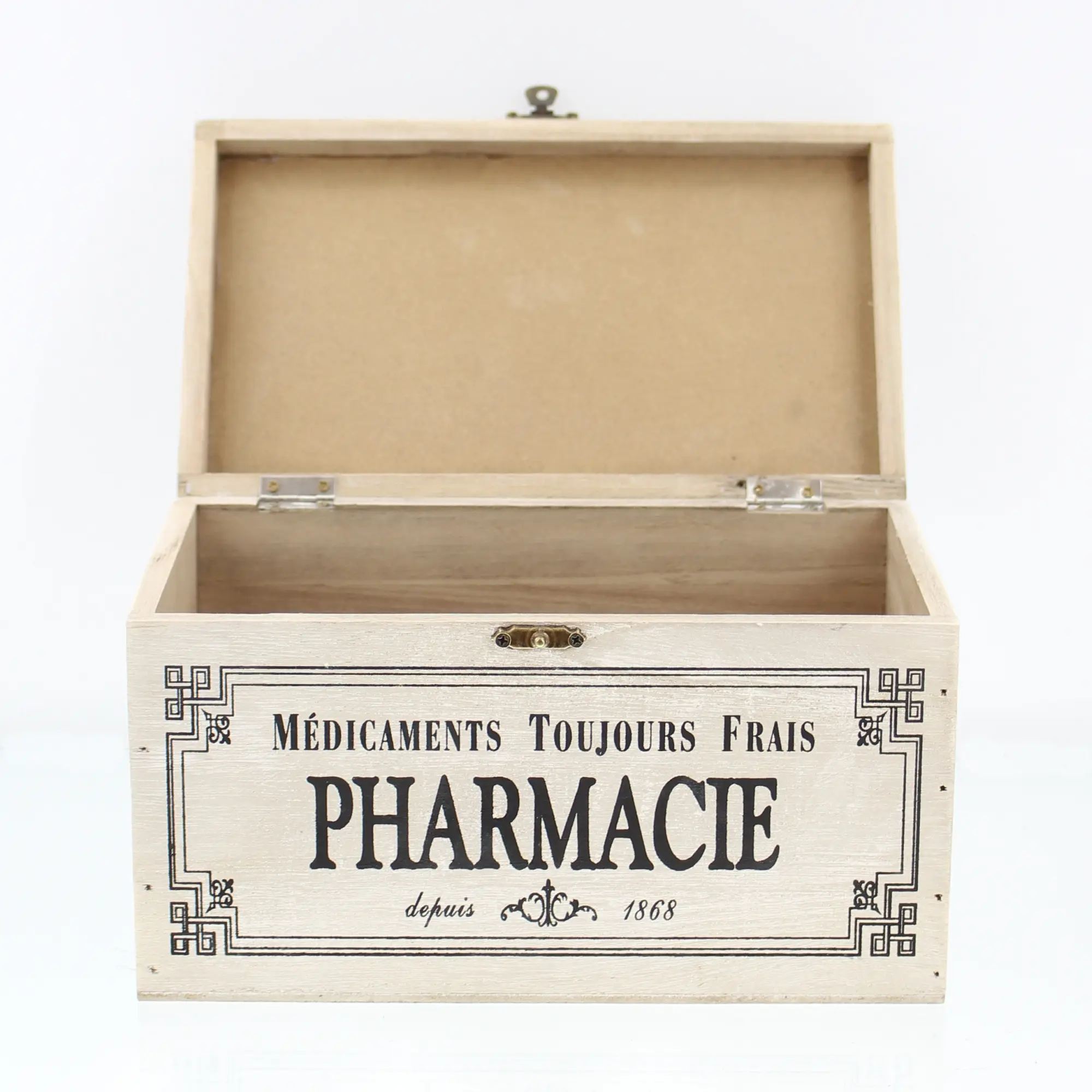 Acheter Boîte de décoration "pharmacie"  dans la boutique en ligne de Frank Flechtwaren pour Salle de bain
