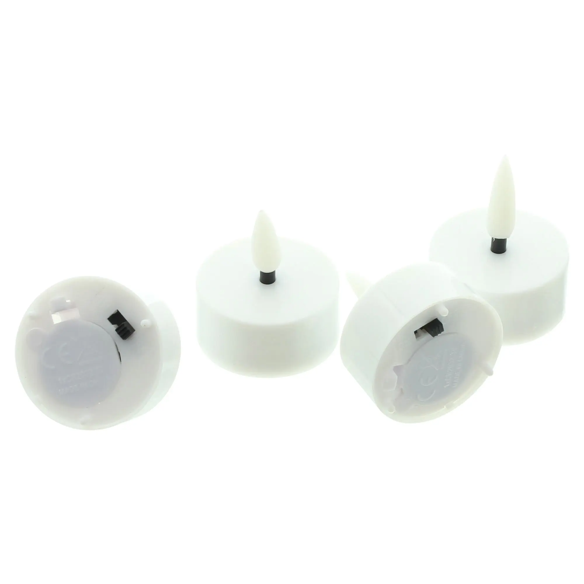 Acheter Lot de 12 bougies chauffe-plats LED "Shine"  dans la boutique en ligne de Frank Flechtwaren pour Pâques