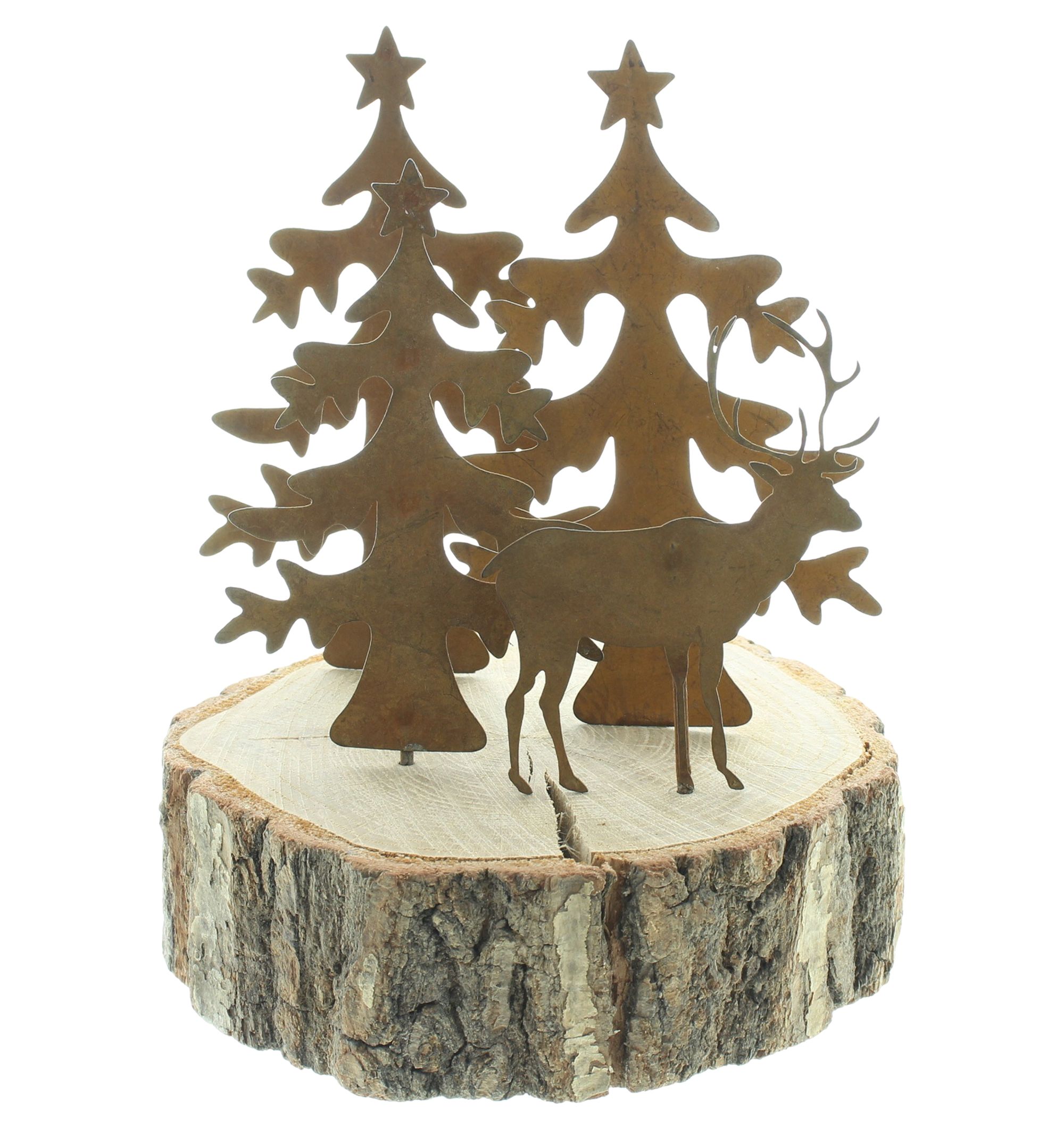 Acheter Décoration métallique "bosquet"  dans la boutique en ligne de Frank Flechtwaren pour Noël