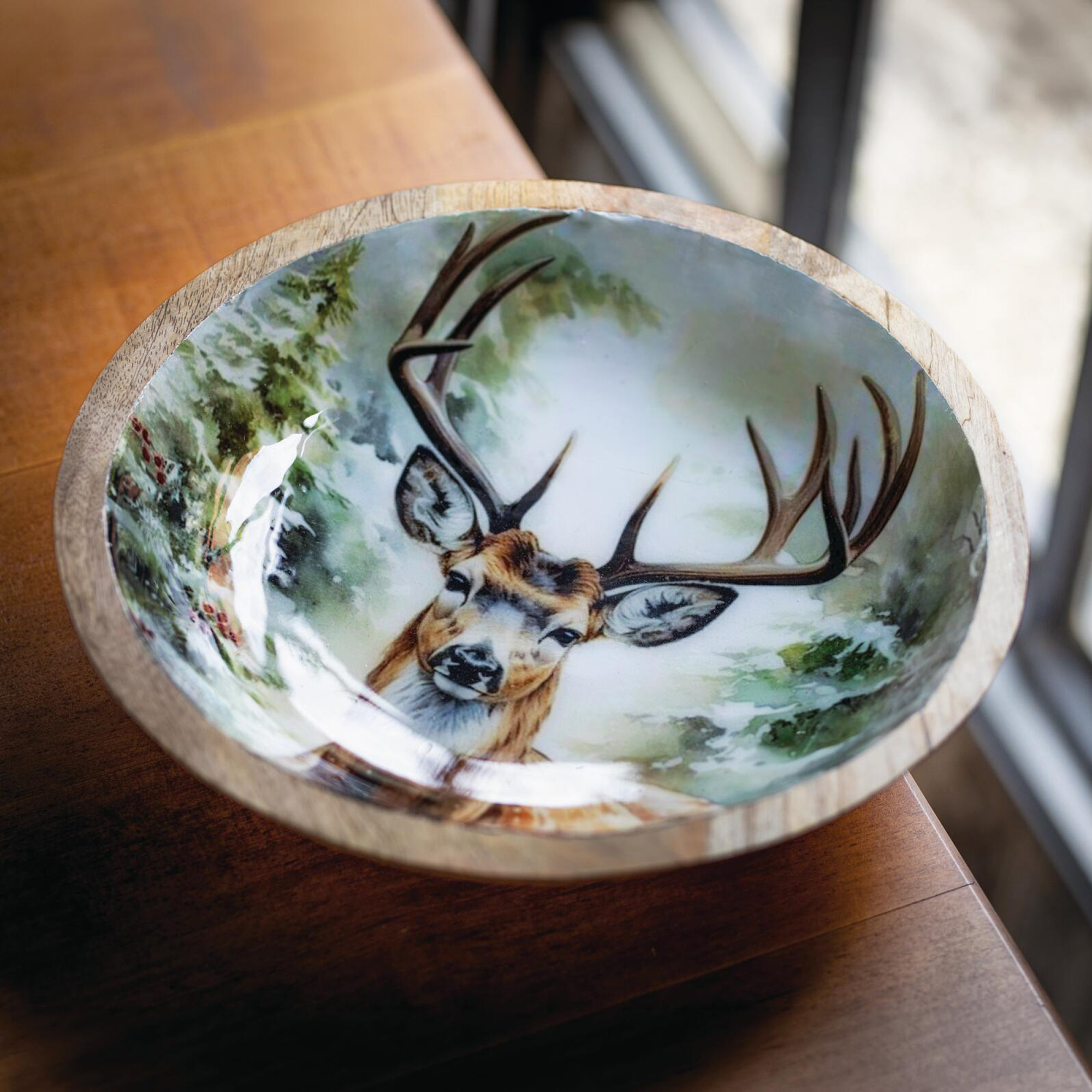 Acheter Bol décoratif « Cerf »  dans la boutique en ligne de Frank Flechtwaren pour Glam métallique