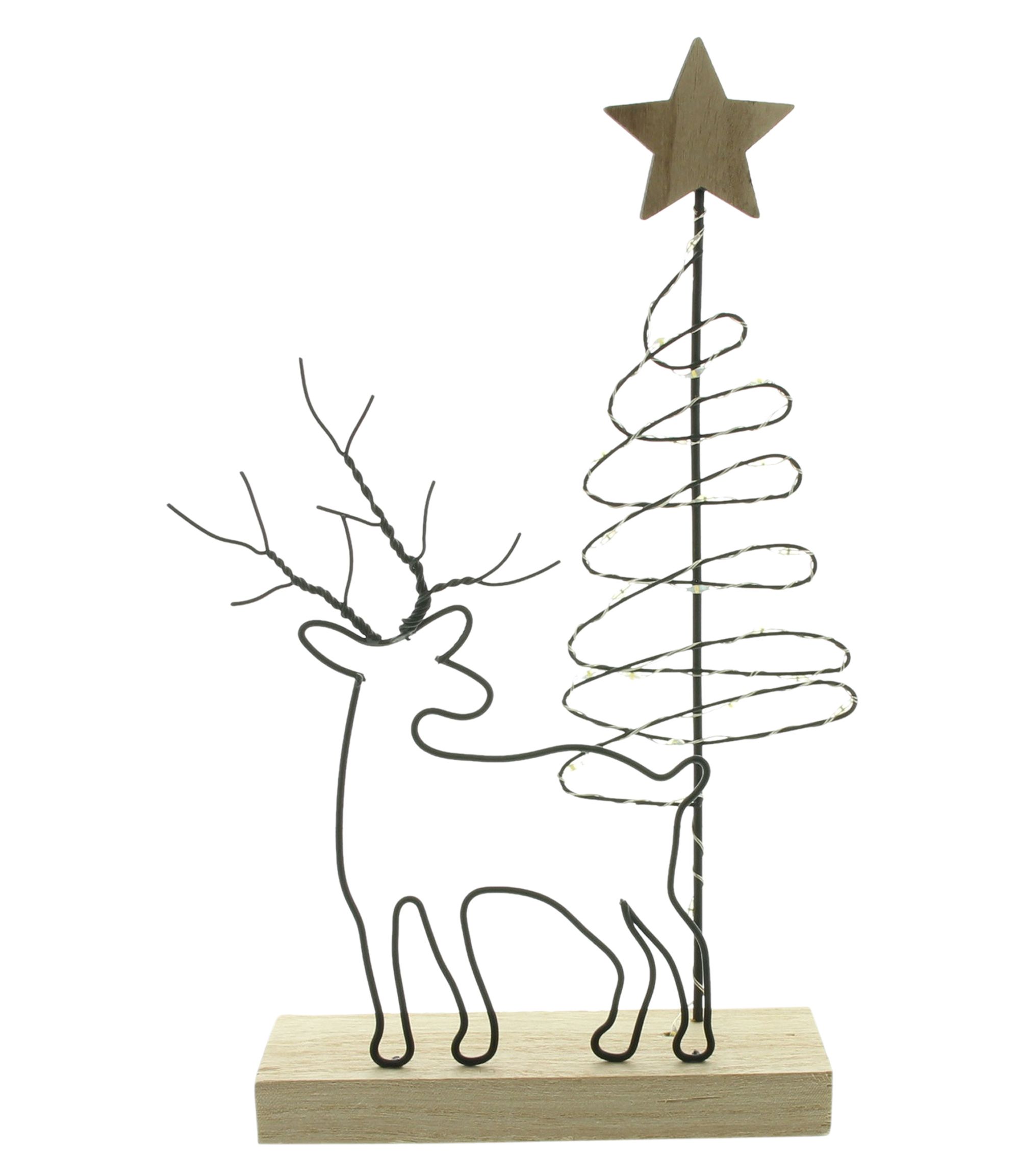 Acheter Décoration LED "forêt d'hiver"  dans la boutique en ligne de Frank Flechtwaren pour Noël