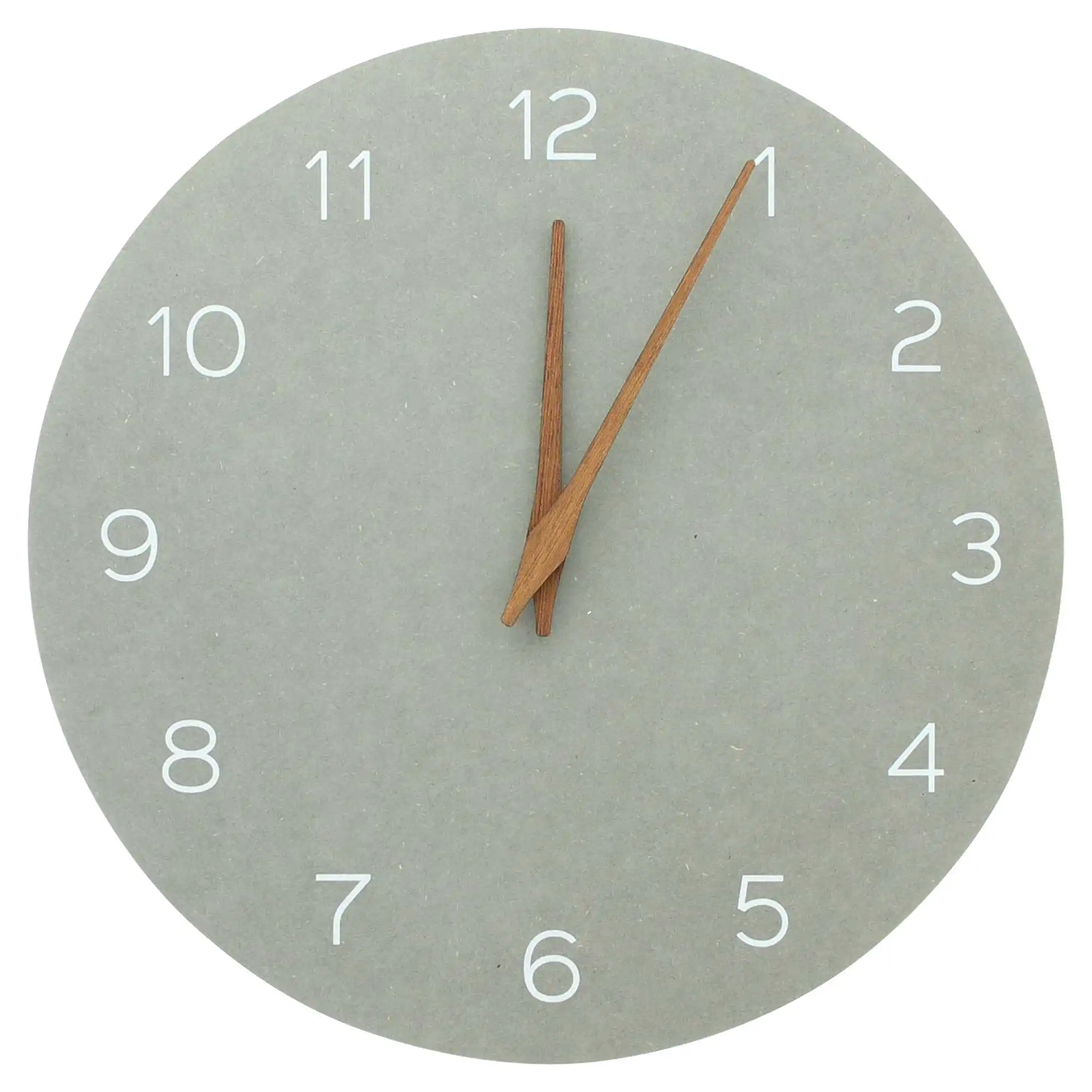 Acheter Horloge murale "gris"  dans la boutique en ligne de Frank Flechtwaren pour Horloges