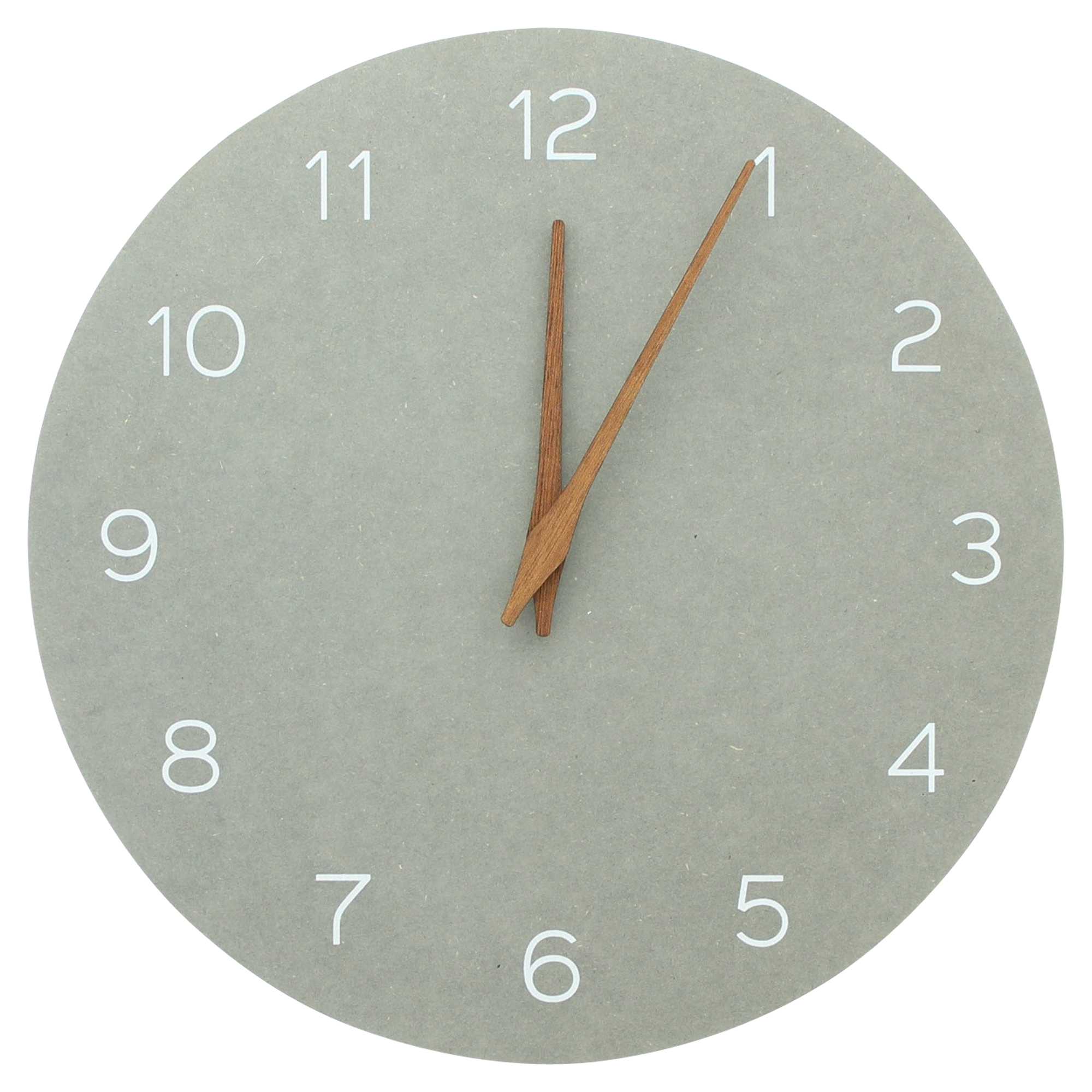 Acheter Horloge murale "gris"  dans la boutique en ligne de Frank Flechtwaren pour Horloges
