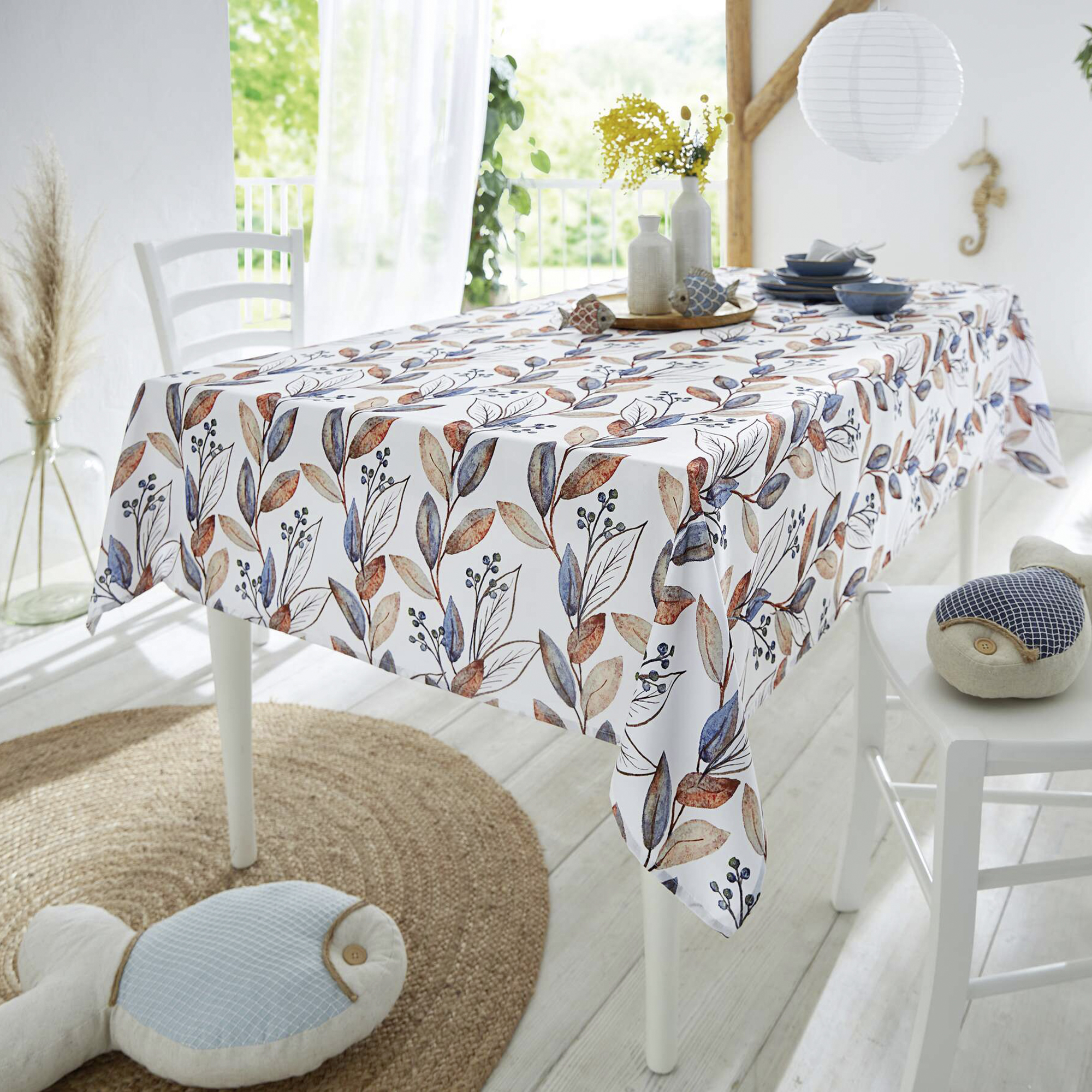 Acheter Nappe "guirlande de feuilles"  dans la boutique en ligne de Frank Flechtwaren