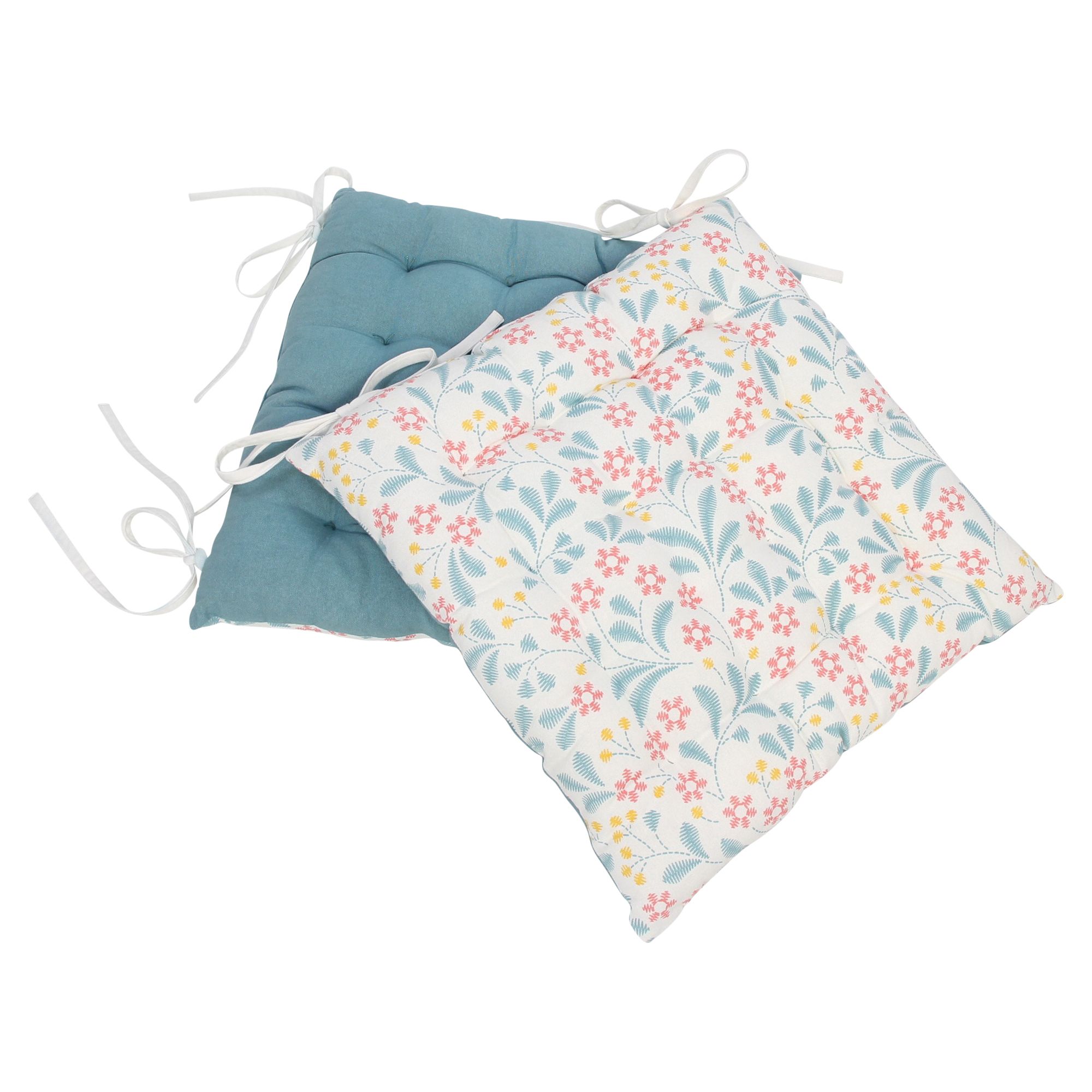 Acheter Lot de 2 coussins d'assise "Blossom"  dans la boutique en ligne de Frank Flechtwaren pour Nouvel arrivage