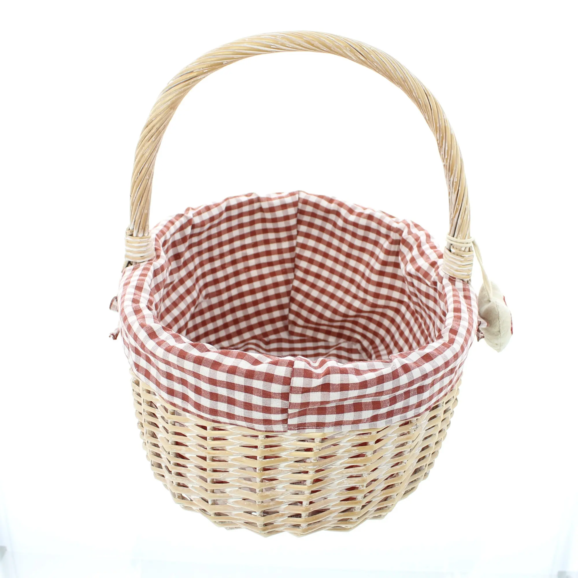 Acheter Panier à courses "carreaux"  dans la boutique en ligne de Frank Flechtwaren pour Paniers à provisions