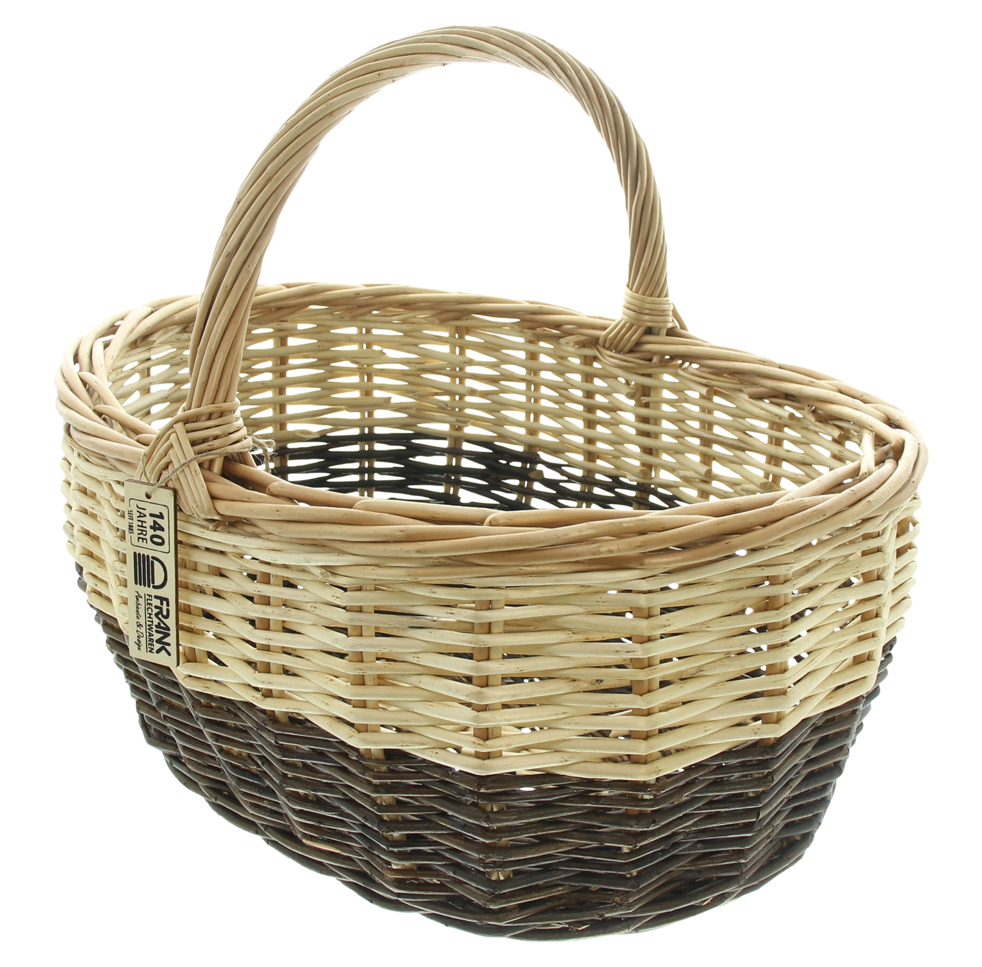 Acheter Panier à courses "bicolore"  dans la boutique en ligne de Frank Flechtwaren pour Cuisine