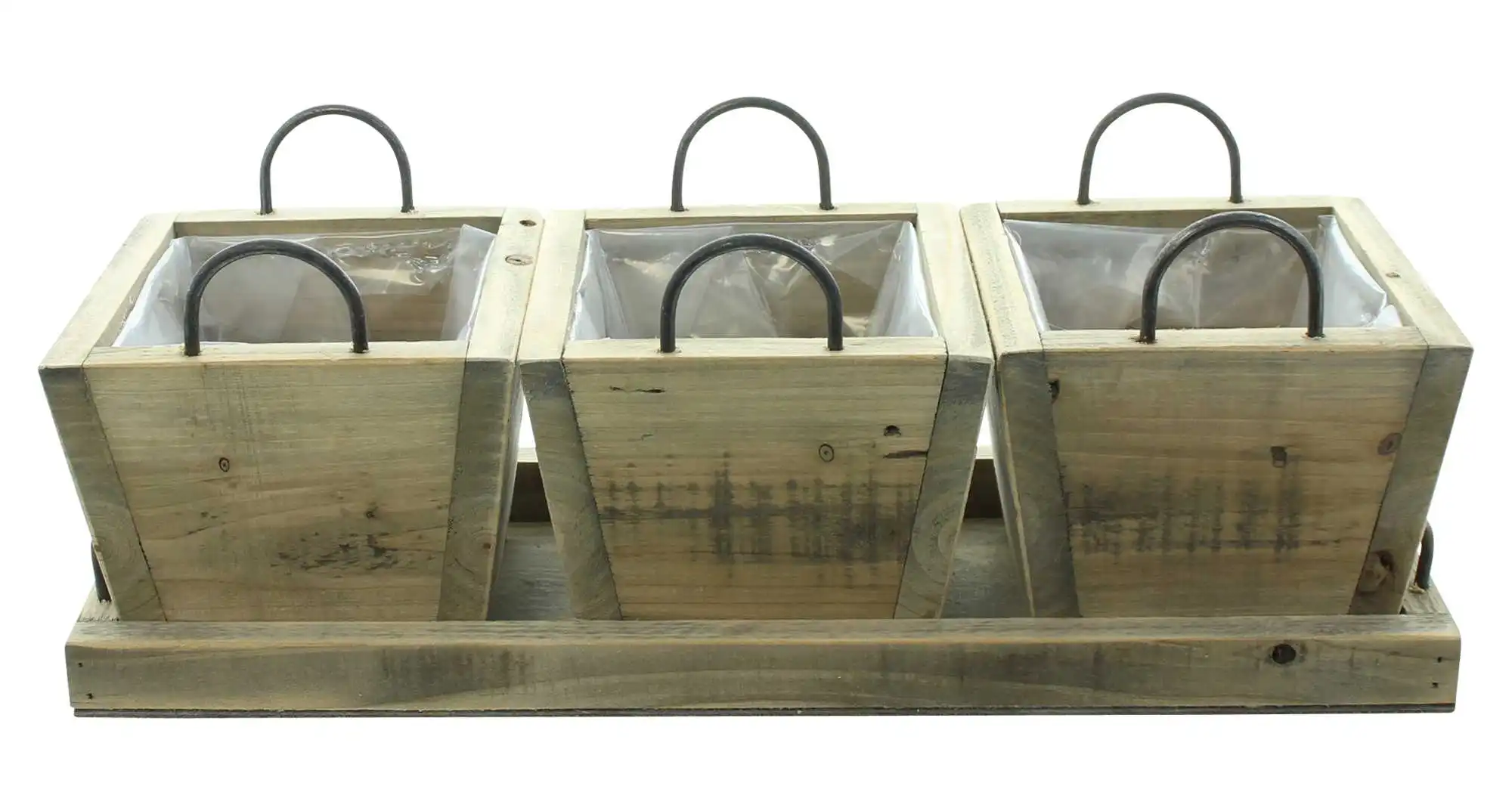 Acheter Jardinière "recyclé-chic"  dans la boutique en ligne de Frank Flechtwaren pour Pots de fleurs