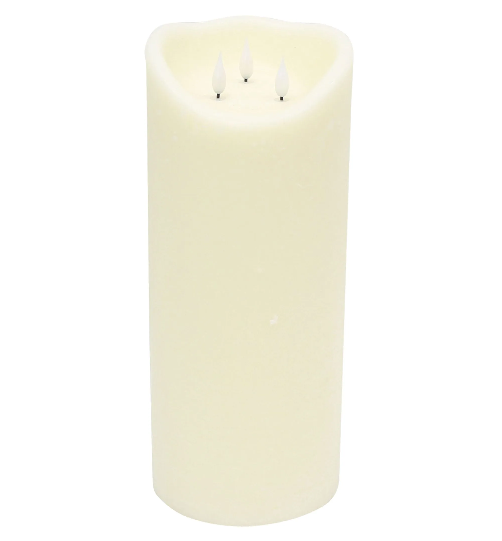 Acheter Grande bougie LED « 3 flammes » dans la boutique en ligne de Frank Flechtwaren pour Décoration LED