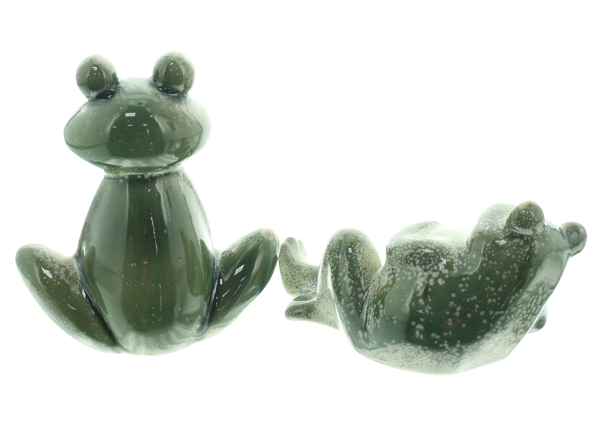 Acheter Lot de 2 amis grenouilles "Fred &amp; Frieda"  dans la boutique en ligne de Frank Flechtwaren pour Figurines de jardin