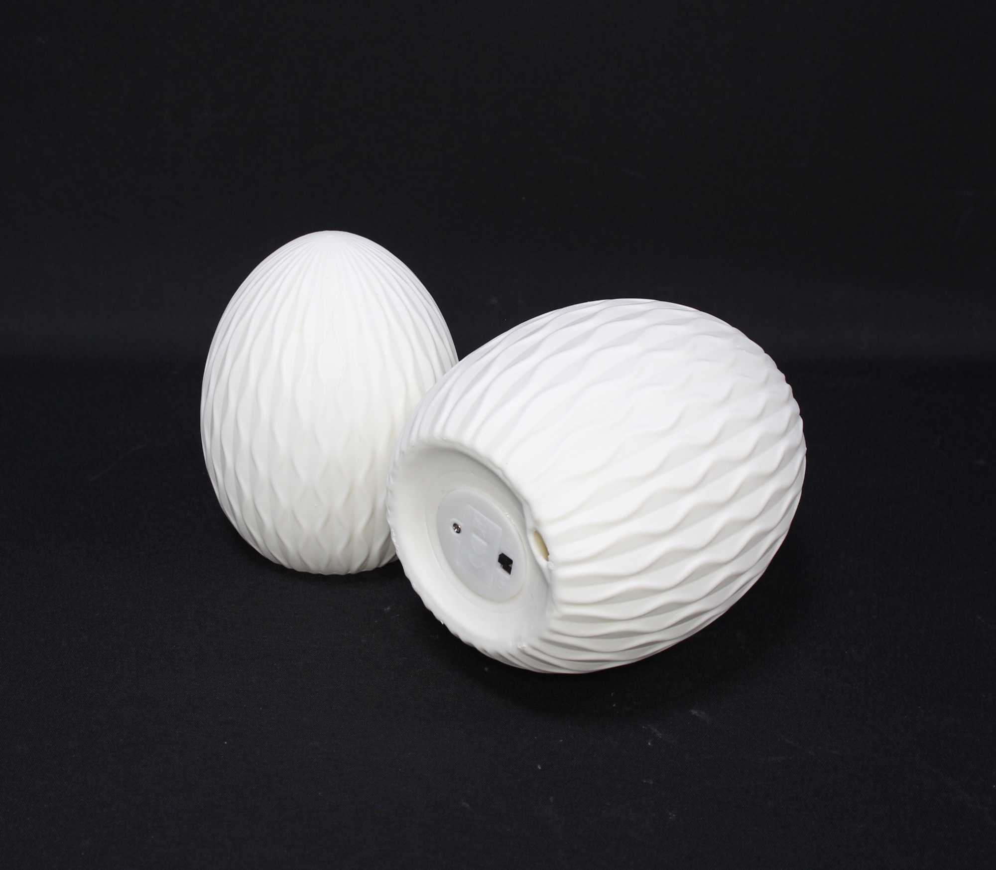 Acheter Lot de 2 oeufs LED "moderne"  dans la boutique en ligne de Frank Flechtwaren pour Oeufs Pâques